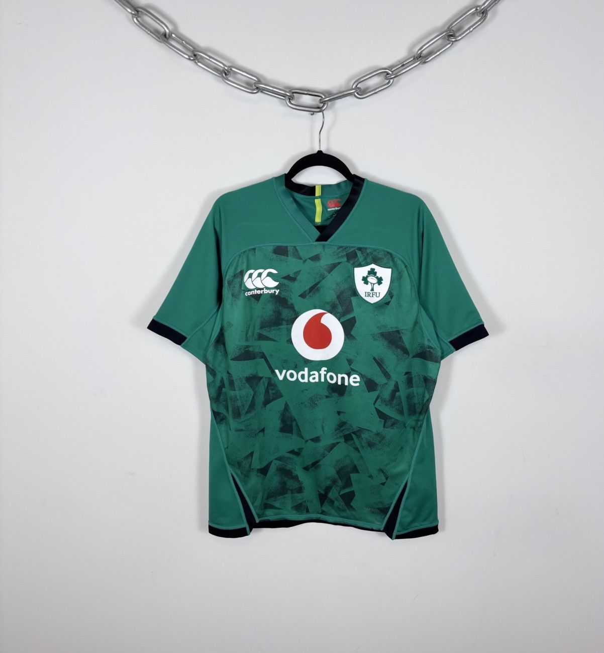 Canterbury of New Zealand Canterbury Ireland Rugby Union IRFU 2020/21 Jersey Shirt Size US L / EU 52-54 / 3 - 1 Thumbnail