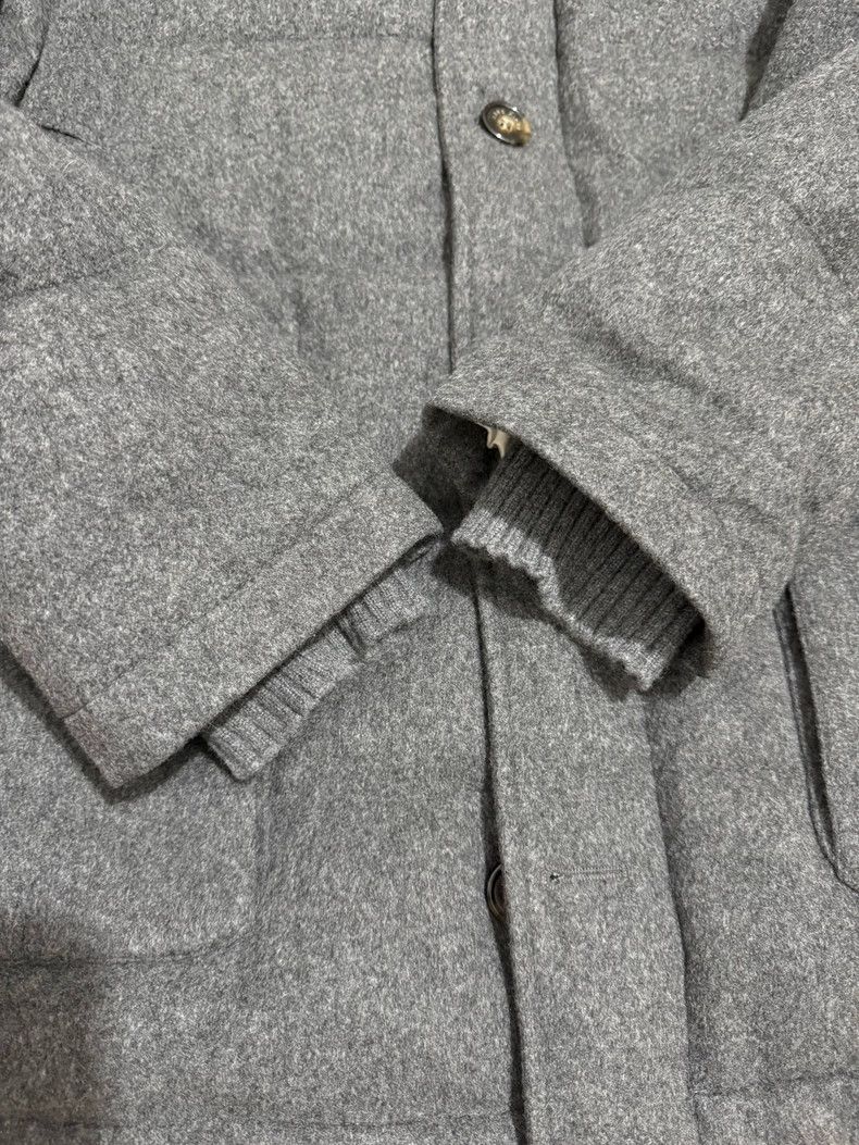 Loro Piana LORO PIANA Goat and velvet down jacket Size US M / EU 48-50 / 2 - 8 Thumbnail