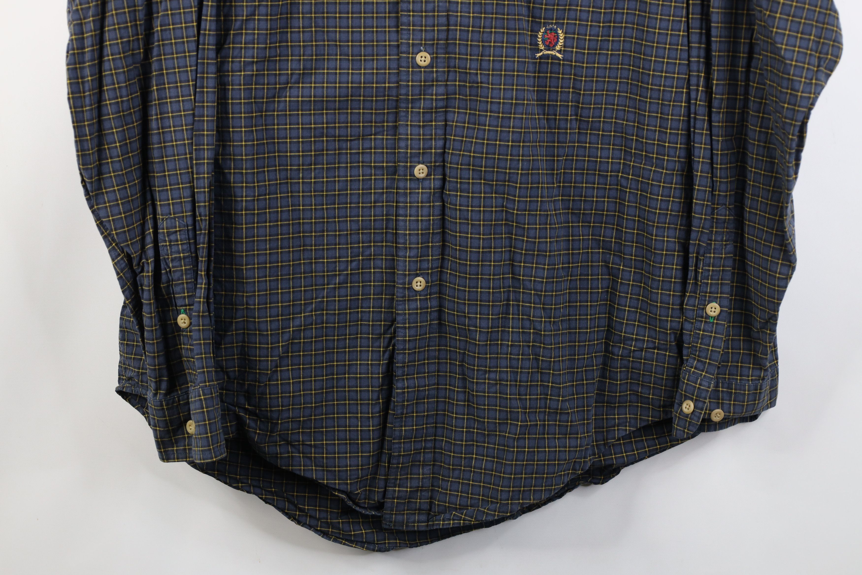 Tommy Hilfiger Vintage 90s Tommy Hilfiger Collared Button Down Shirt Plaid Size US S / EU 44-46 / 1 - 3 Thumbnail