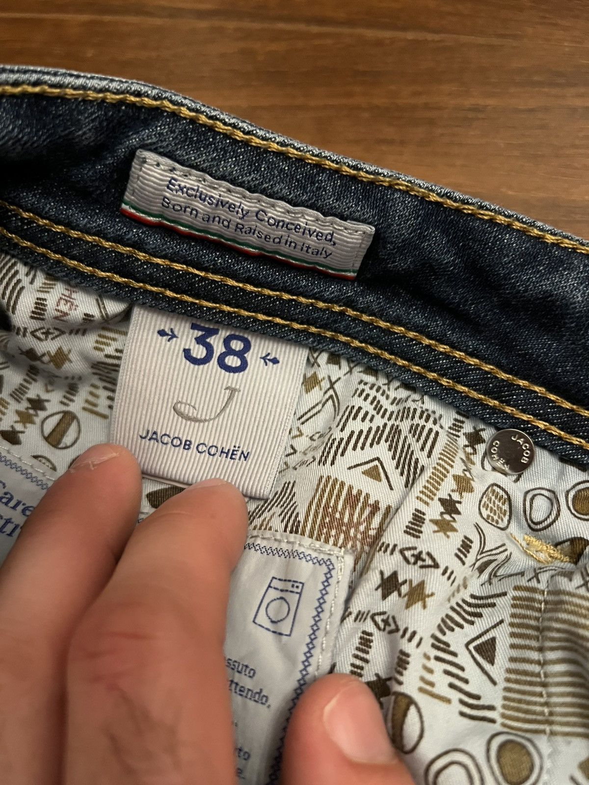 Jacob Cohen Jacob Cohen Luxury J622 Nick Slim Jeans Size US 38 / EU 54 - 14 Thumbnail