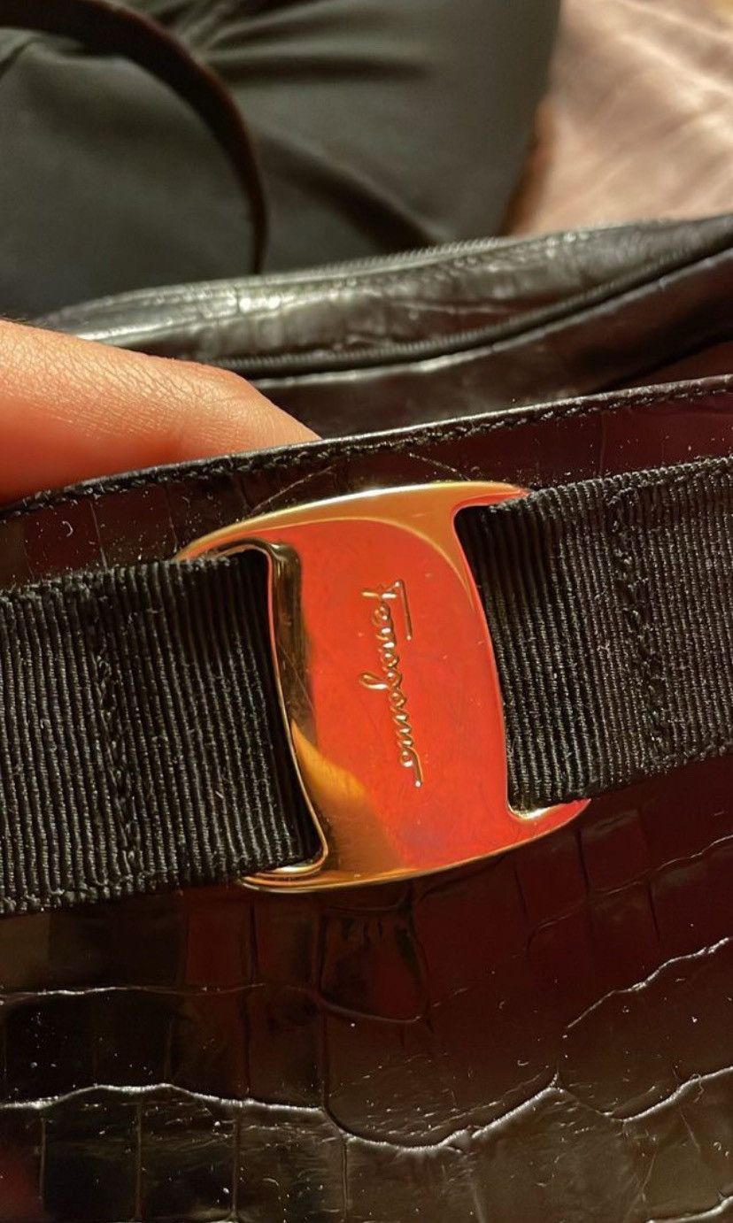 Salvatore Ferragamo × Vintage Salvatore ferragamo Size 44 - 3 Thumbnail