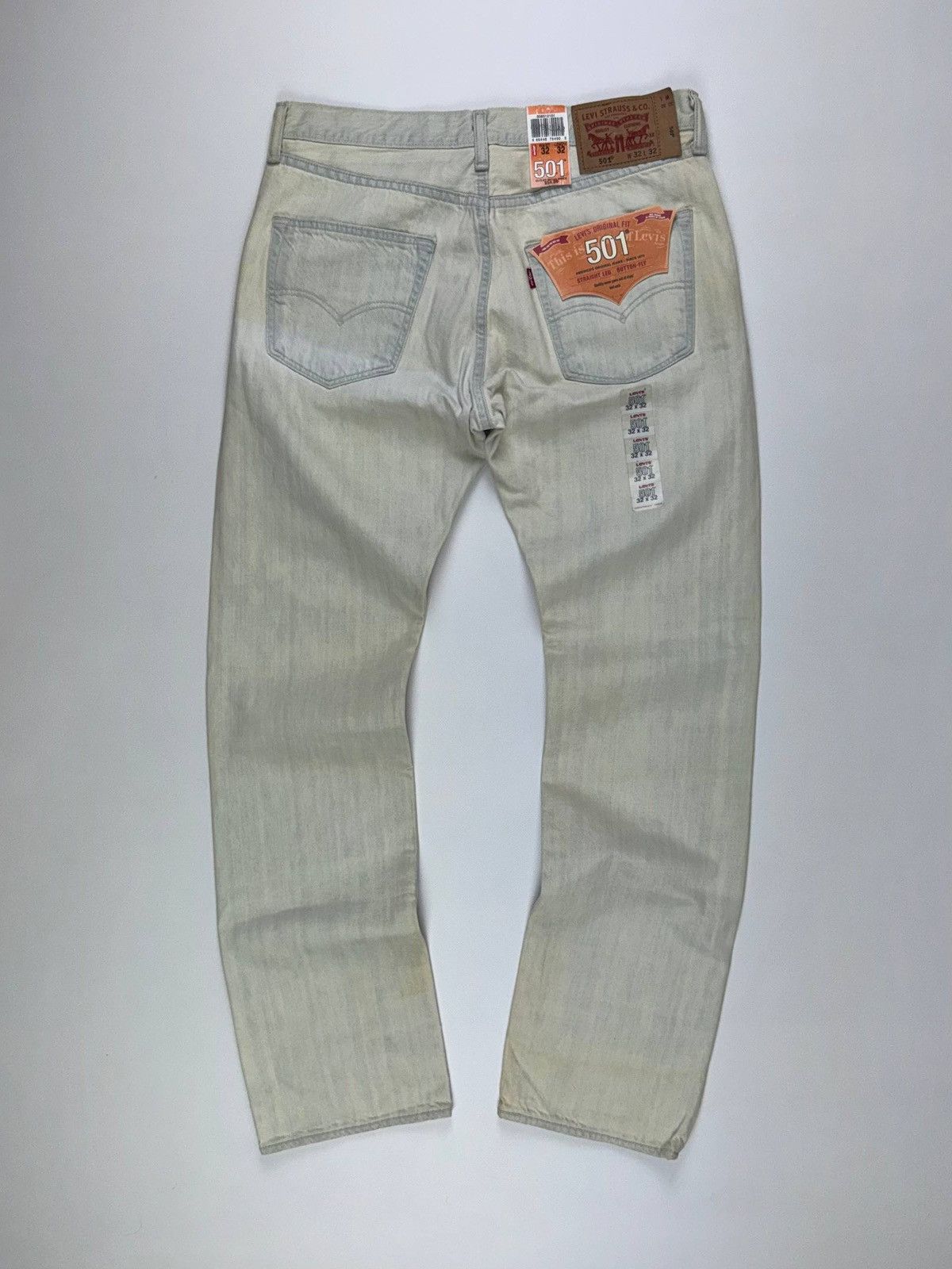Levi's Vintage Clothing Levi’s 501 Light Wash Denim Jeans 32x32 Vintage Essential Size US 32 / EU 48 - 2 Thumbnail