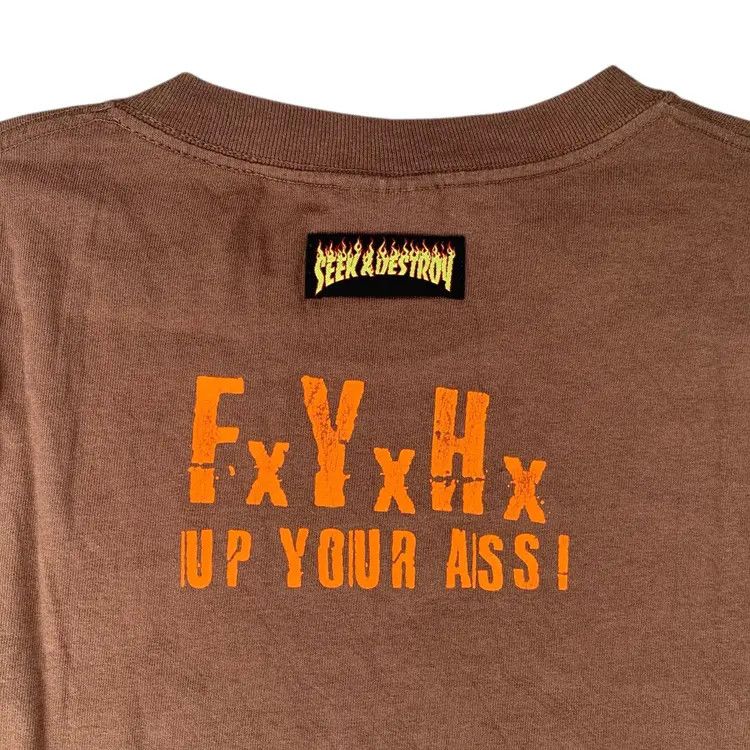 Band Tees Vtg Japan Thrashcore Band Fuck You heroes Tee Size US L / EU 52-54 / 3 - 4 Thumbnail