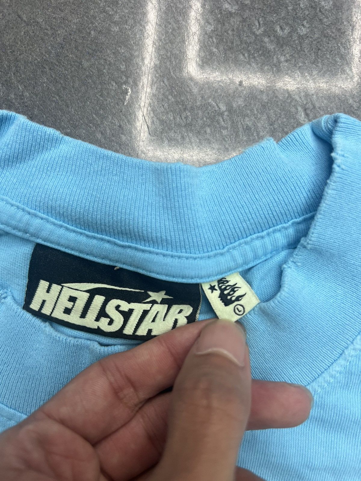 HELLSTAR Hellstar Box Logo T-Shirt Size US L / EU 52-54 / 3 - 3 Thumbnail