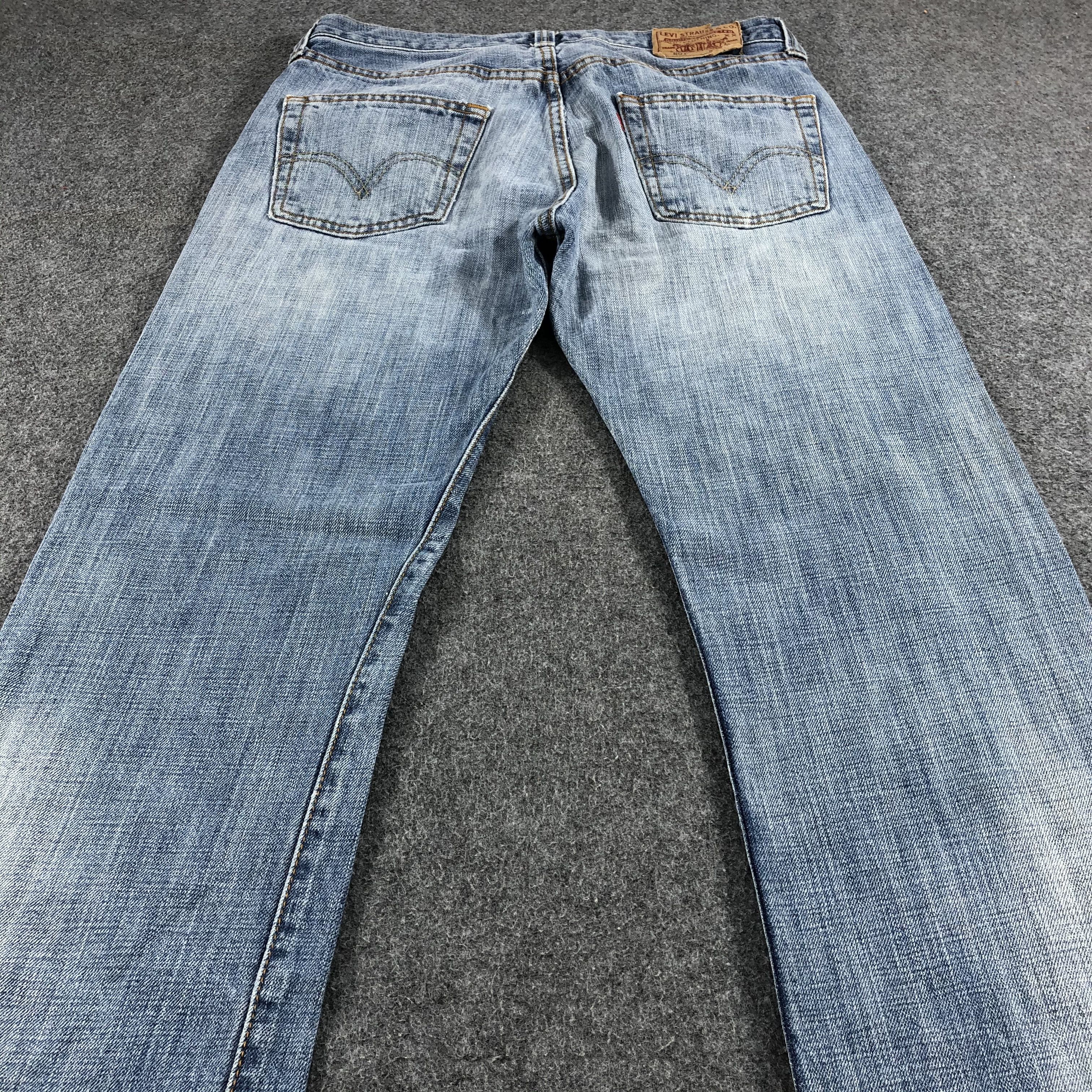 Levi's Vintage Light Wash Levis 501 Jeans- J1317 Size US 32 / EU 48 - 4 Thumbnail