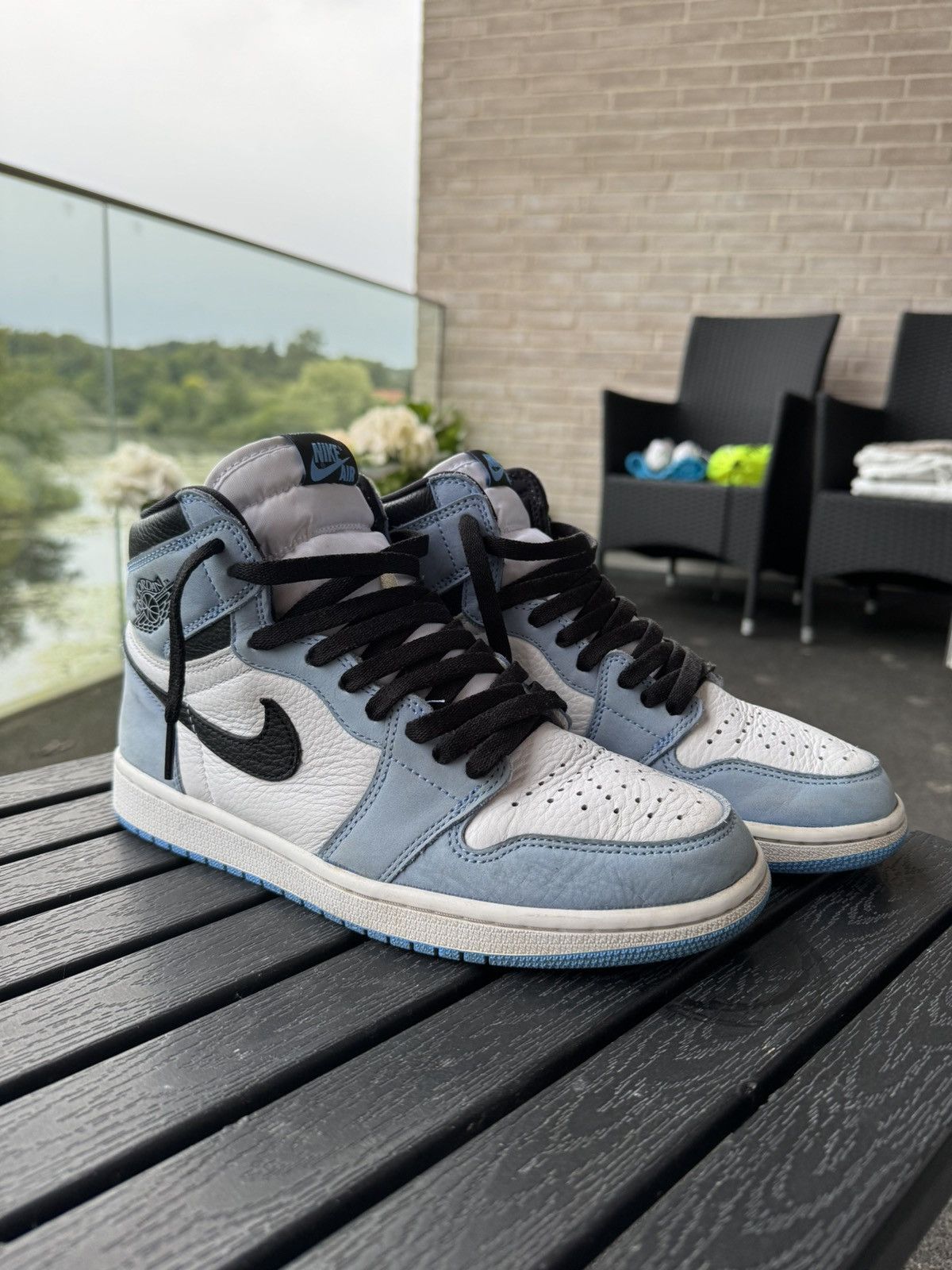 Jordan Brand × Nike Air jordan 1, UNC Size US 8.5 / EU 41-42 - 3 Thumbnail