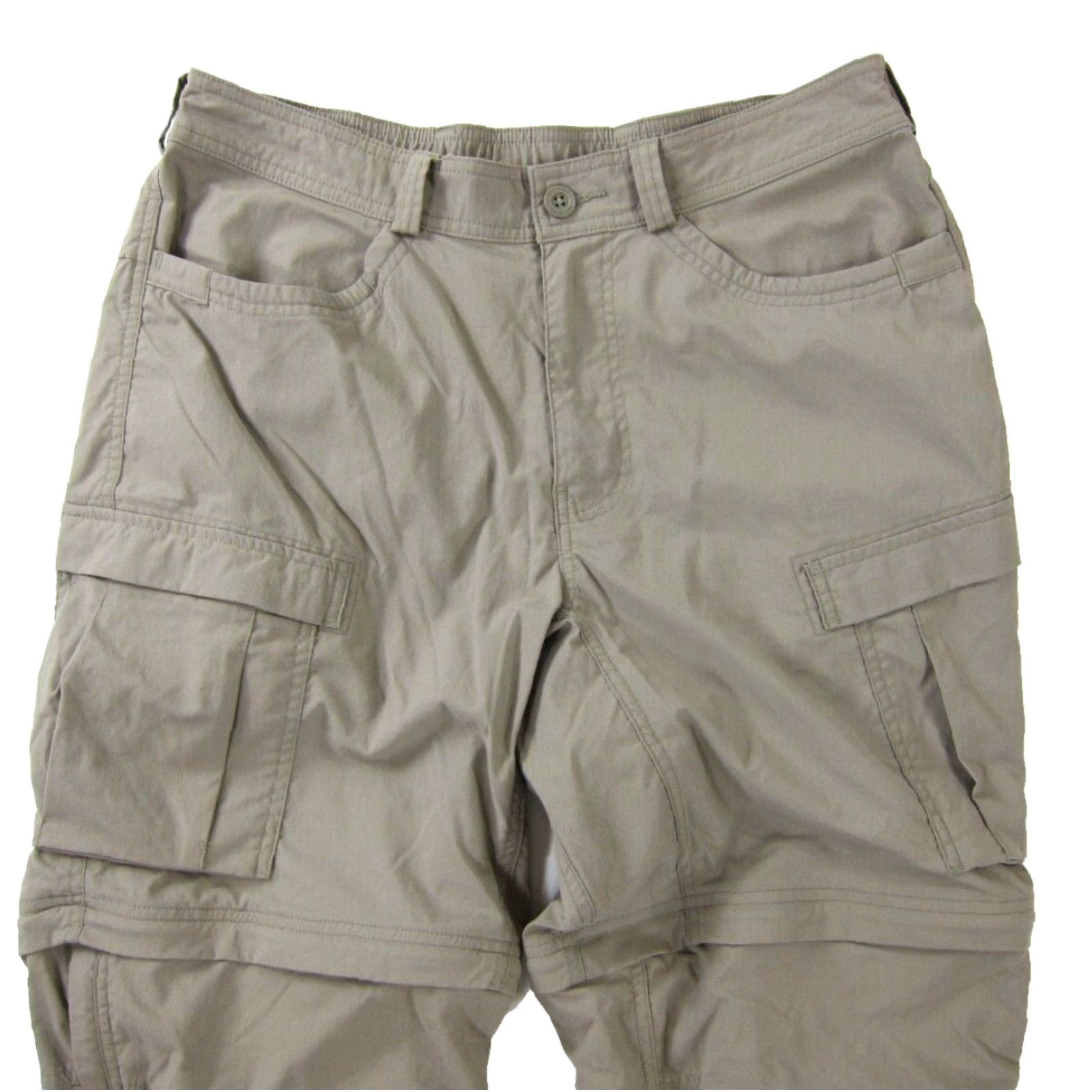 Vintage REI CO-OP Nylon Brown Hike Camp Pant Men 36 Cargo Zip Off Up Convertible Leg 28 Inseam 36 Zip Off Leg 80s 90s Camp 趣 Size US 36 / EU 52 - 4 Thumbnail