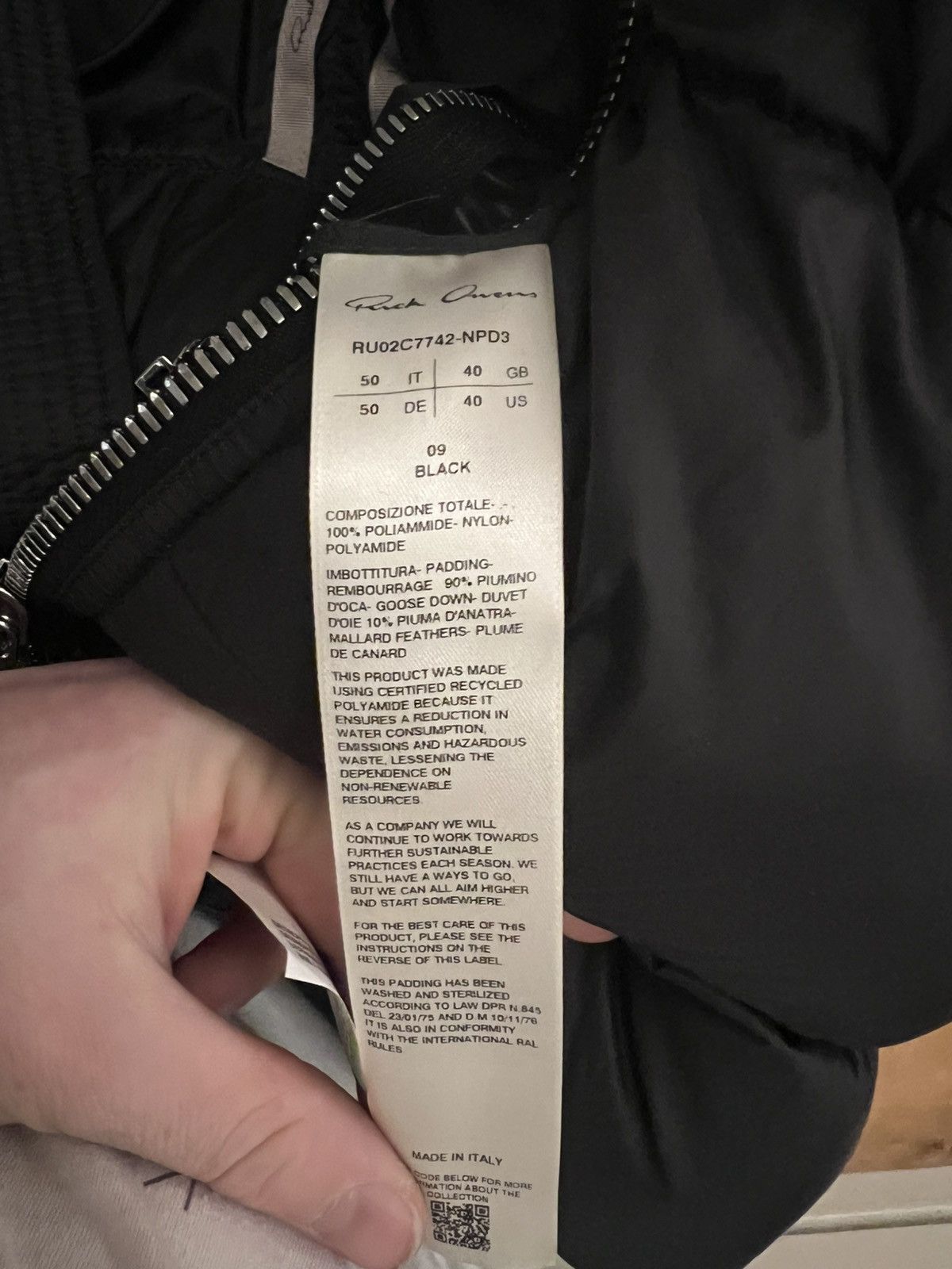 Rick Owens Rick Owens Luxor jacket Size US M / EU 48-50 / 2 - 5 Thumbnail