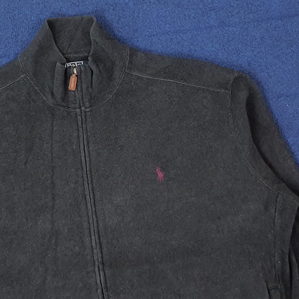 Polo Ralph Lauren Vintage Polo by Ralph Lauren Zipper Sweatshirt C257N3 Size US XXL / EU 58 / 5 - 2 Thumbnail
