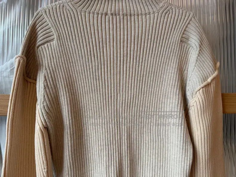 The Row The Row Beige two-tone patchwork turtleneck sweater Size S / US 4 / IT 40 - 7 Thumbnail