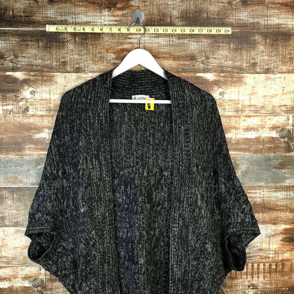 Homespun Knitwear Sorridere Grey Cloaks #A1620 Size US M / EU 48-50 / 2 - 2 Thumbnail