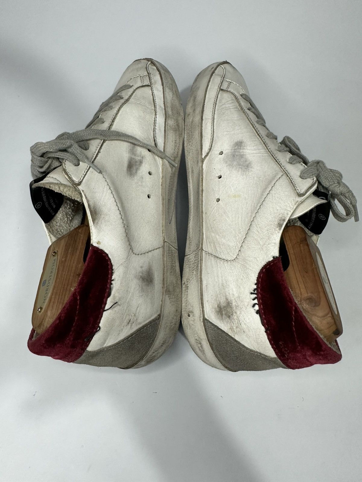 Golden Goose Golden Goose Superstar Blue Star Leather Sneakers Size US 8 / EU 41 - 7 Thumbnail
