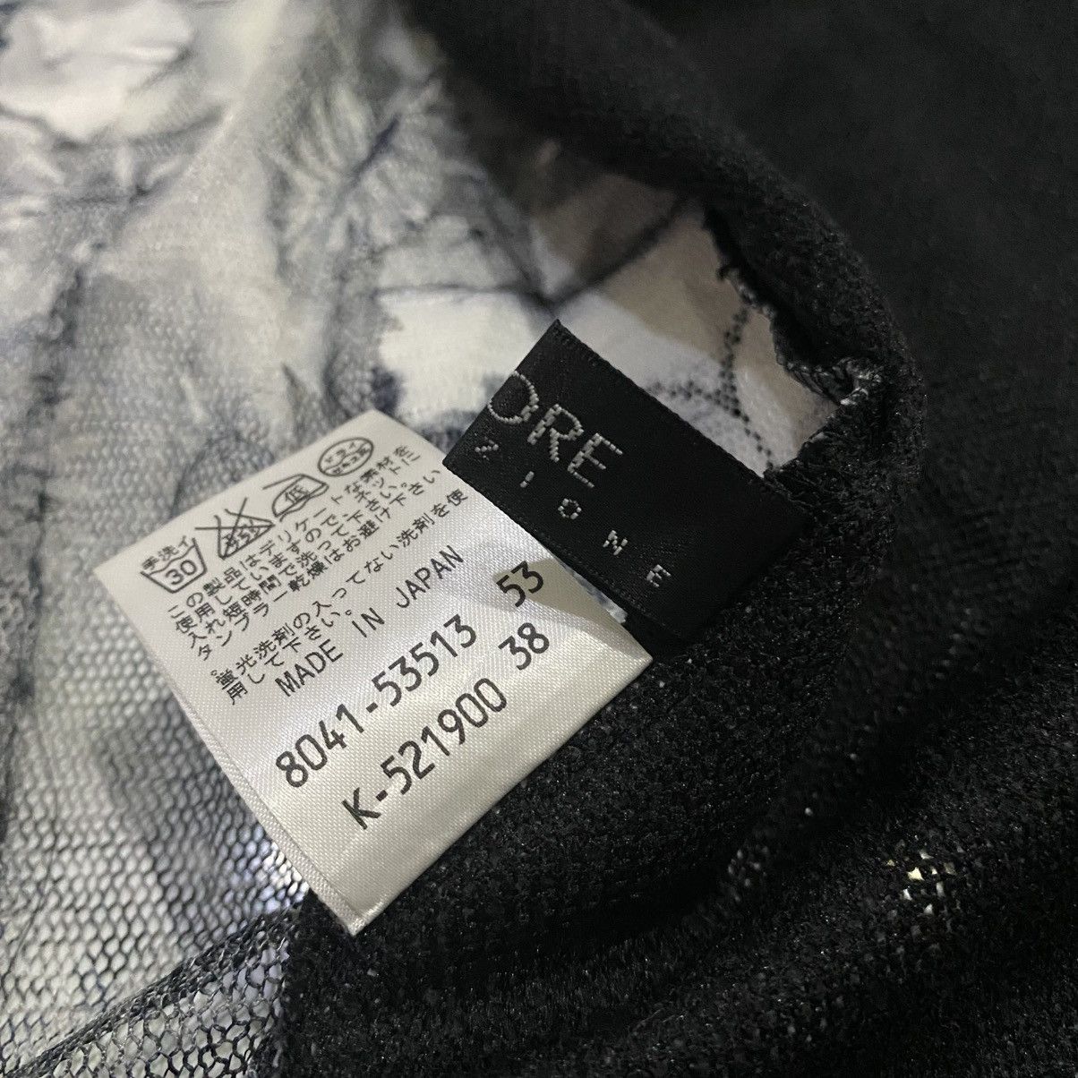If Six Was Nine Japanese Brand Pinore Collection Mesh Button Up Sleeveless Size XS / US 0-2 / IT 36-38 - 11 Thumbnail