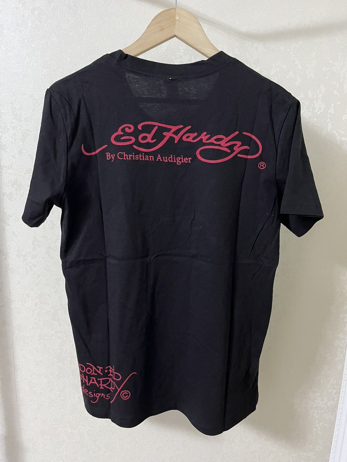Ed Hardy Don Ed Hardy Vintage Big Logo T Shirt with tags Size US L / EU 52-54 / 3 - 2 Thumbnail