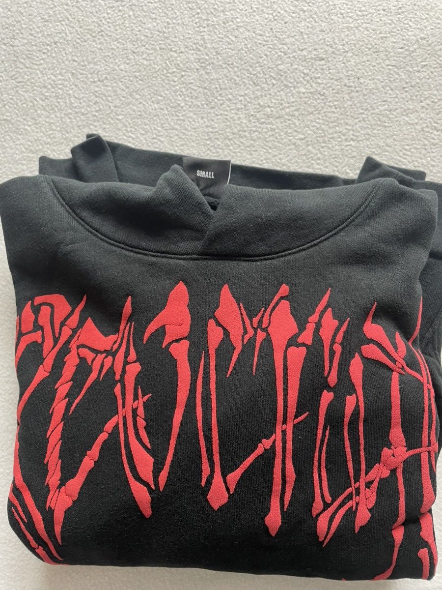 Revenge Revenge Red Bones Hoodie Size US S / EU 44-46 / 1 - 3 Thumbnail