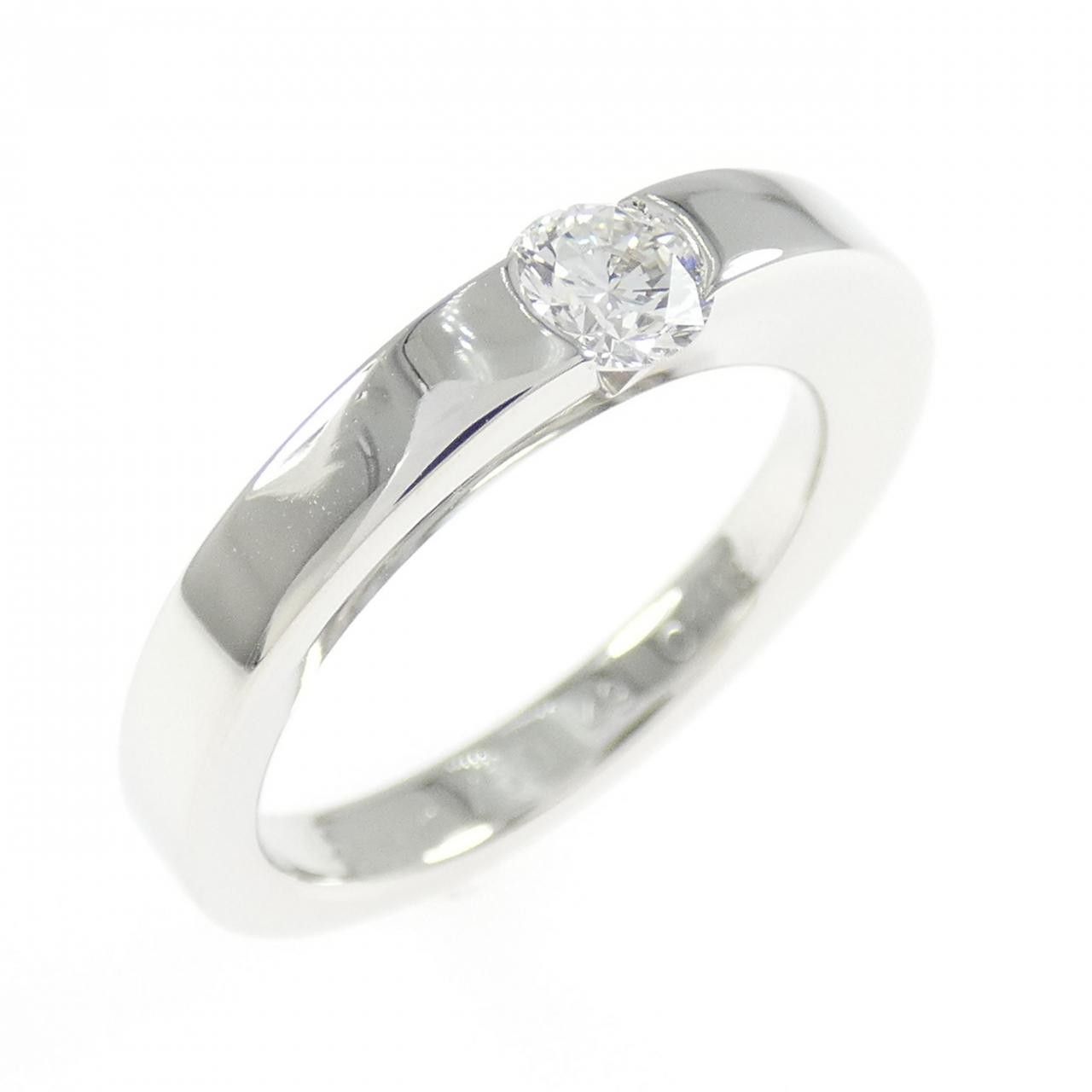 Cartier Cartier Cartier Date With Cartier 18K White Gold Diamond Ring Size 9 Precious Metal Ring DUTY FREE for USA Size ONE SIZE - 1 Thumbnail