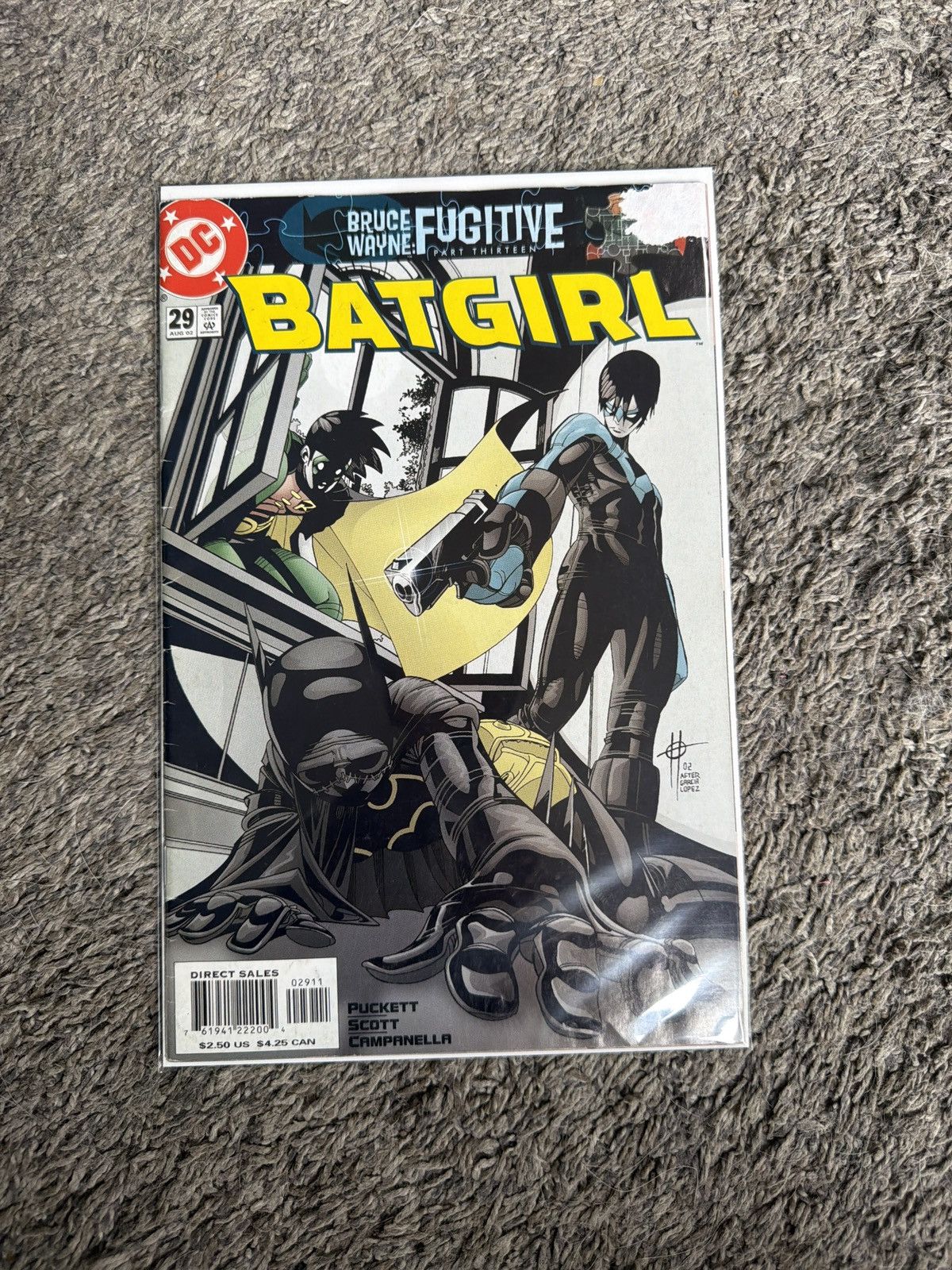 DC Comics 2002 DC Comics Batgirl #29 Bruce Wayne: Fugitive Part 13 Size ONE SIZE - 1 Thumbnail