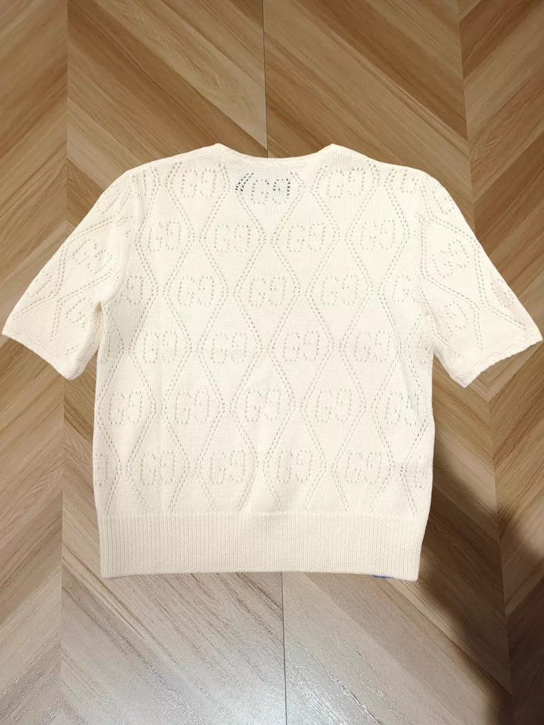 Gucci Gucci Needle-woven T-shirt Size XS / US 0-2 / IT 36-38 - 2 Thumbnail
