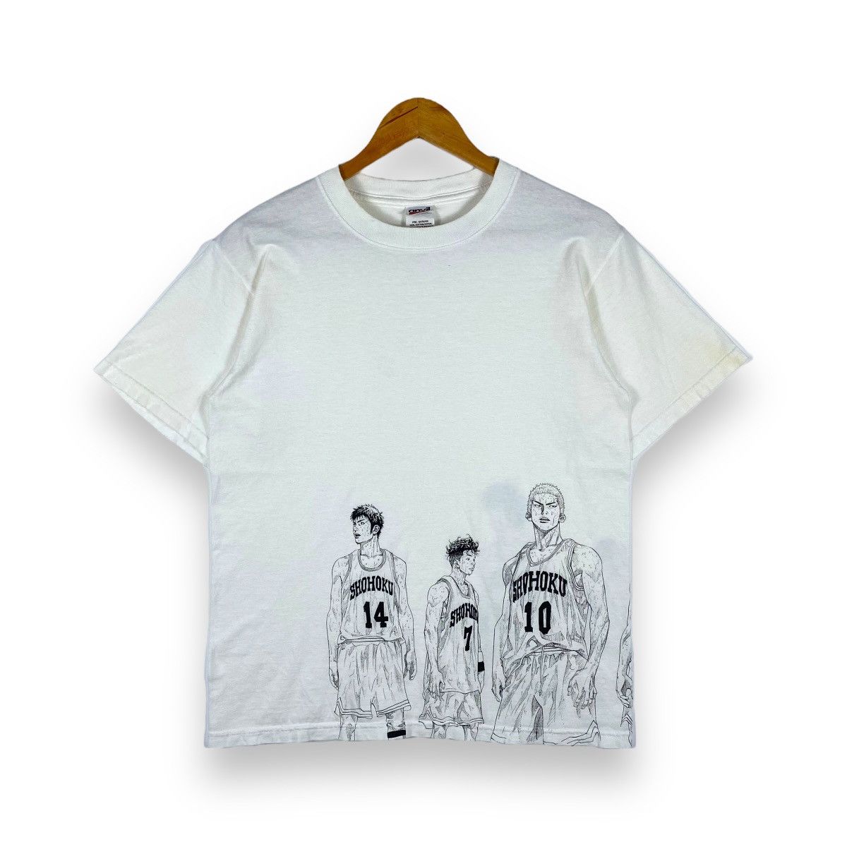 Anime VINTAGE SLAM DUNK SHOHOKU TEAM ANIME TEE Size US S / EU 44-46 / 1 - 1 Thumbnail