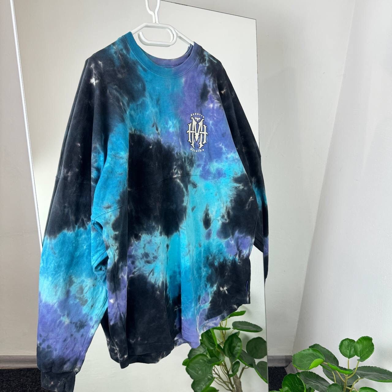 Disney Disney Haunted Mansion Tie Dye Crazy Cool Spirit Sweatshirt Size US L / EU 52-54 / 3 - 4 Thumbnail
