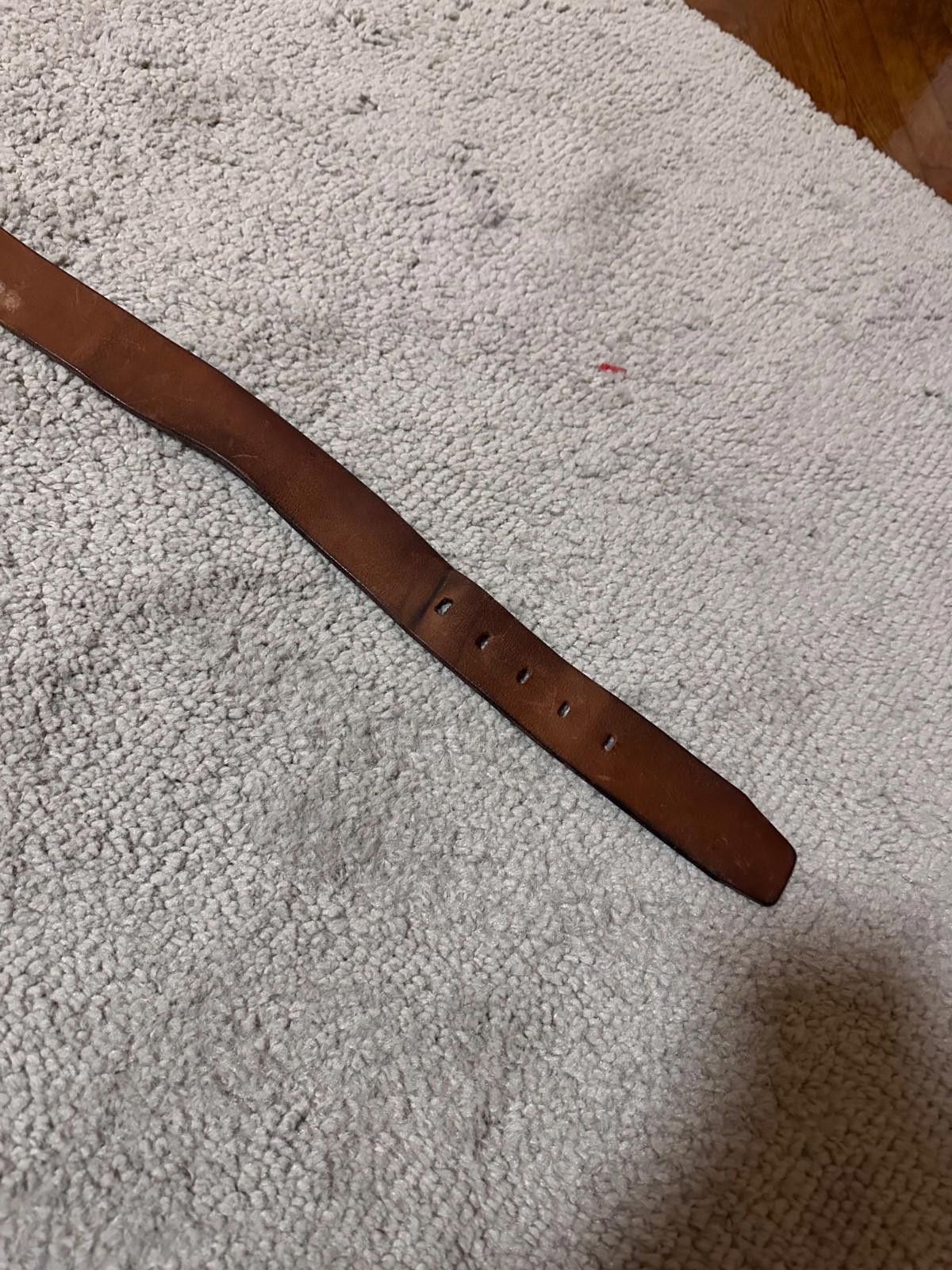 Diesel Diesel Leather Belt Brown Sz 105cm Size ONE SIZE - 5 Thumbnail