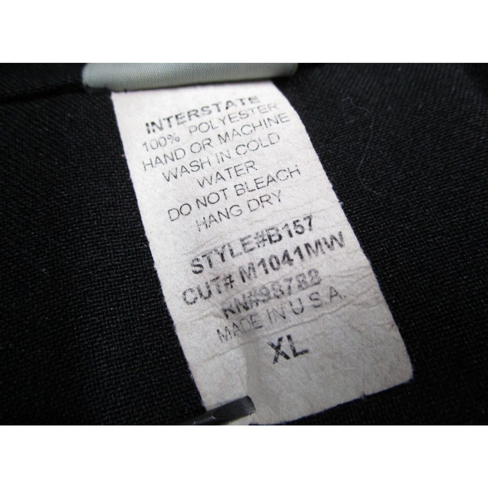 Etro VINTAGE Interstate Shirt Mens XL Black Button-Up Retro Made in USA Size US XL / EU 56 / 4 - 3 Thumbnail