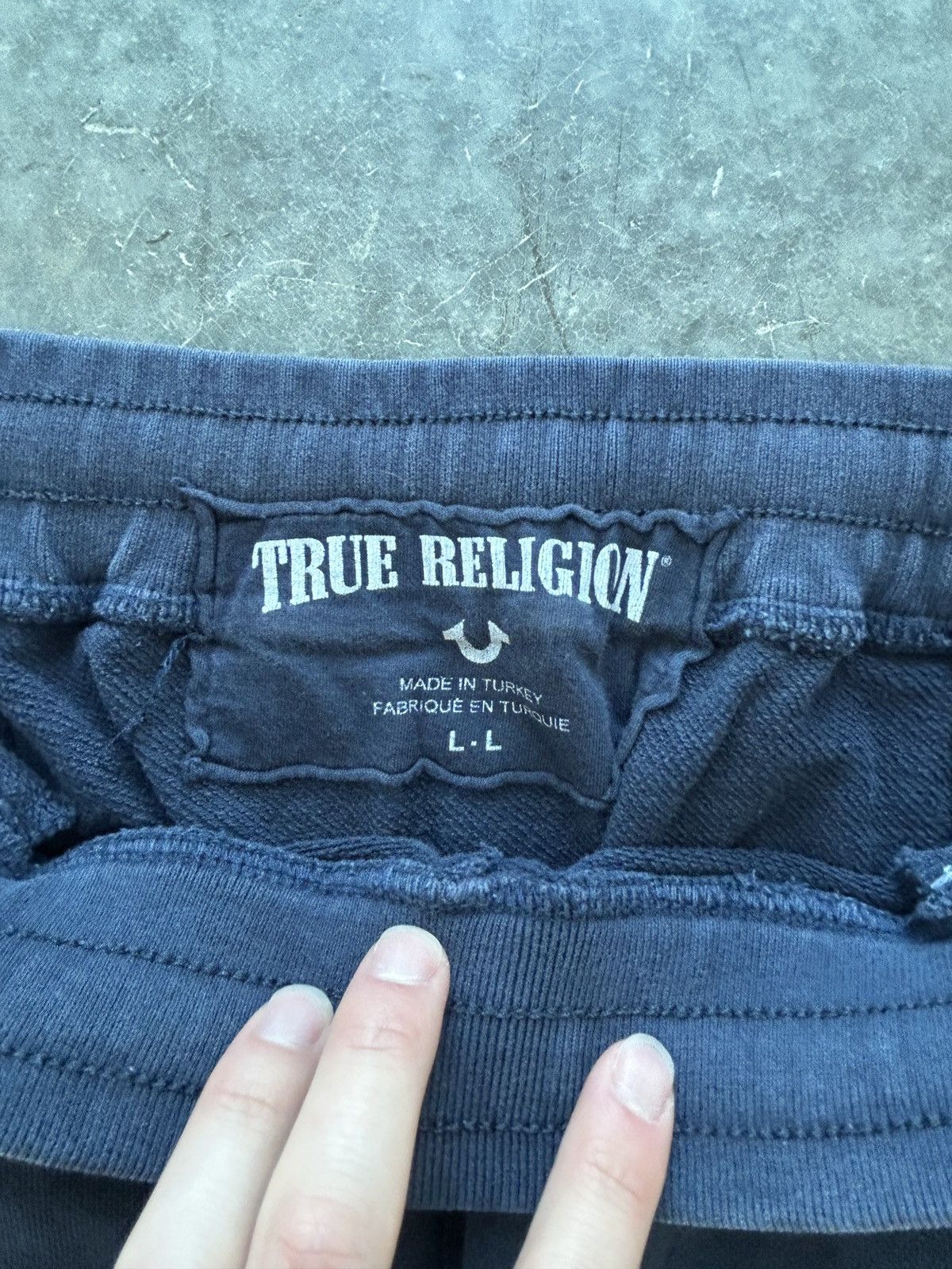 True Religion × Vintage Vintage Y2K True Religion Jogger Sweatpants Size US 34 / EU 50 - 3 Thumbnail