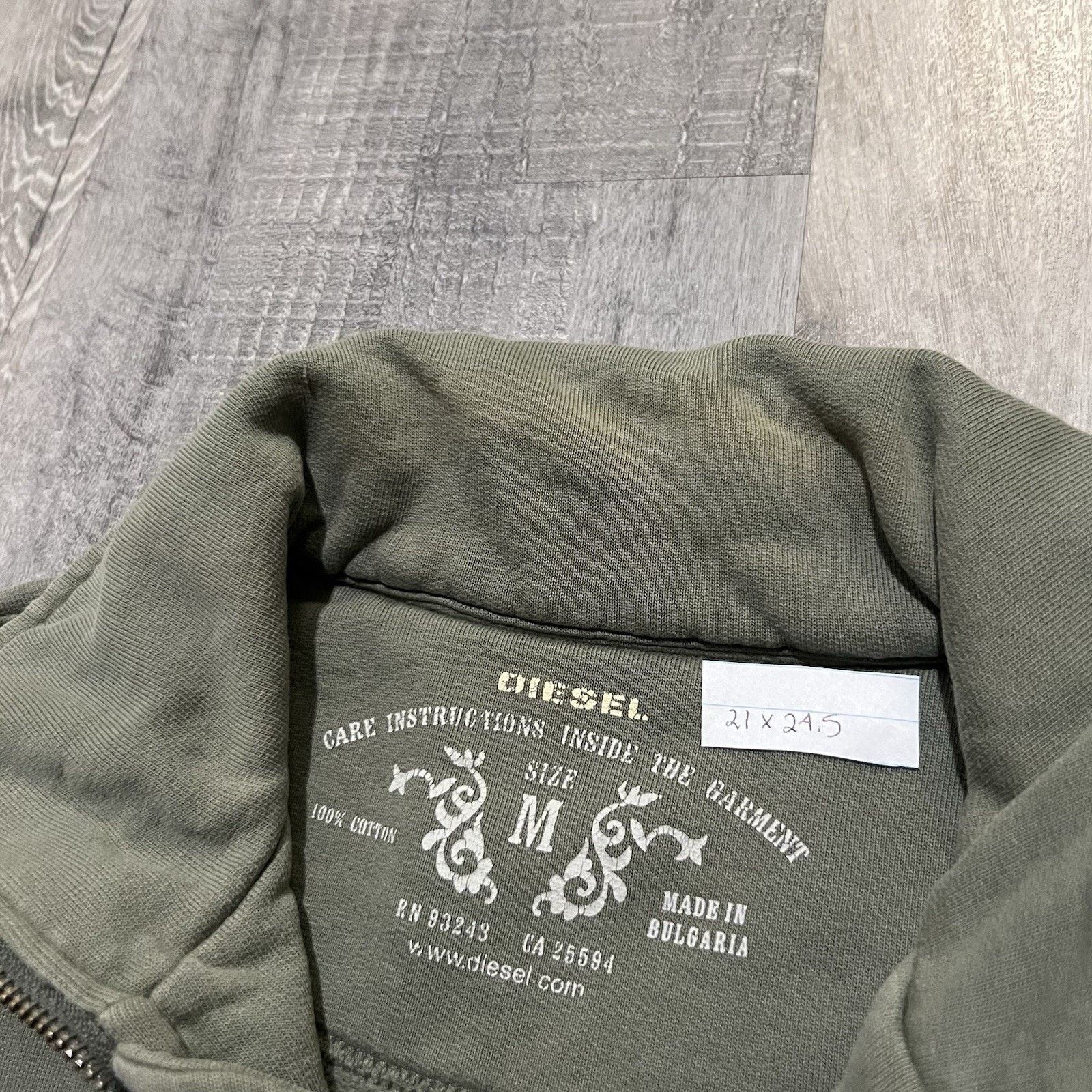 Diesel Diesel Printed Trucker "Go East" VTG Air Brush Style Jacket Size M / US 6-8 / IT 42-44 - 5 Thumbnail