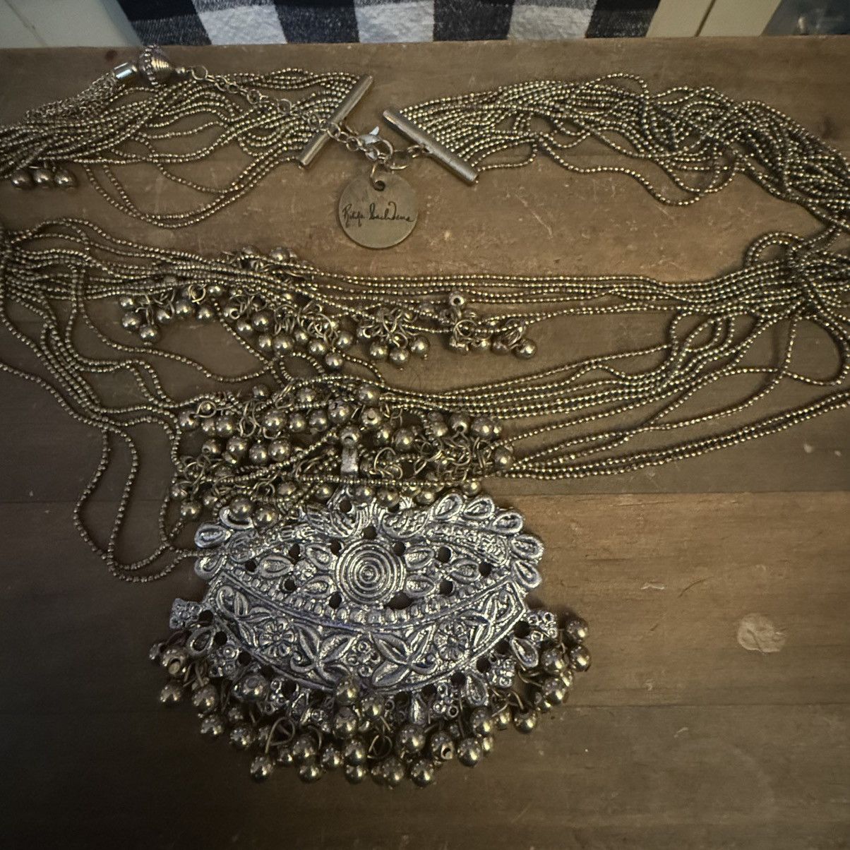 Other Ritika Sachdeva multi strand Ghungroo Pann motif necklace Size ONE SIZE - 3 Thumbnail