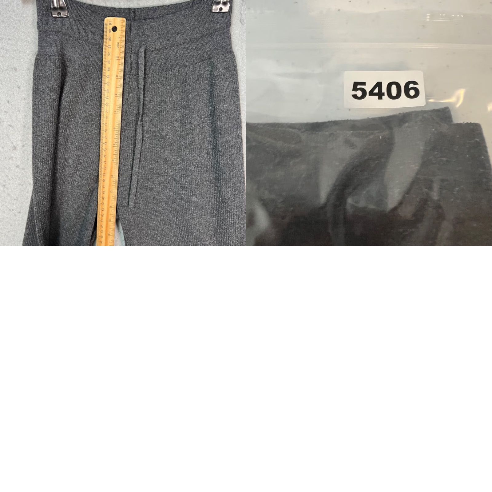 Uniqlo Uniqlo Womens Small 26-27 Wide-Leg Knit Pants Gray Rayon Blend Size 28" / US 6 / IT 42 - 8 Thumbnail