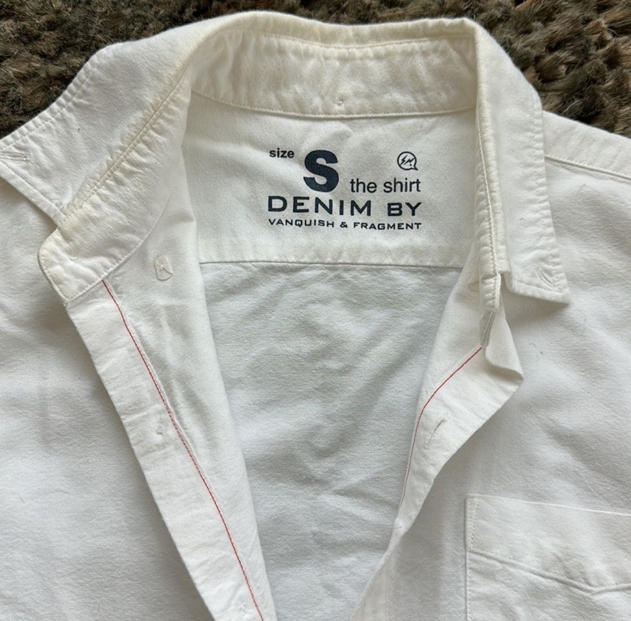 Vanquish Denim by vanquish button down shirt in white Size US S / EU 44-46 / 1 - 6 Thumbnail