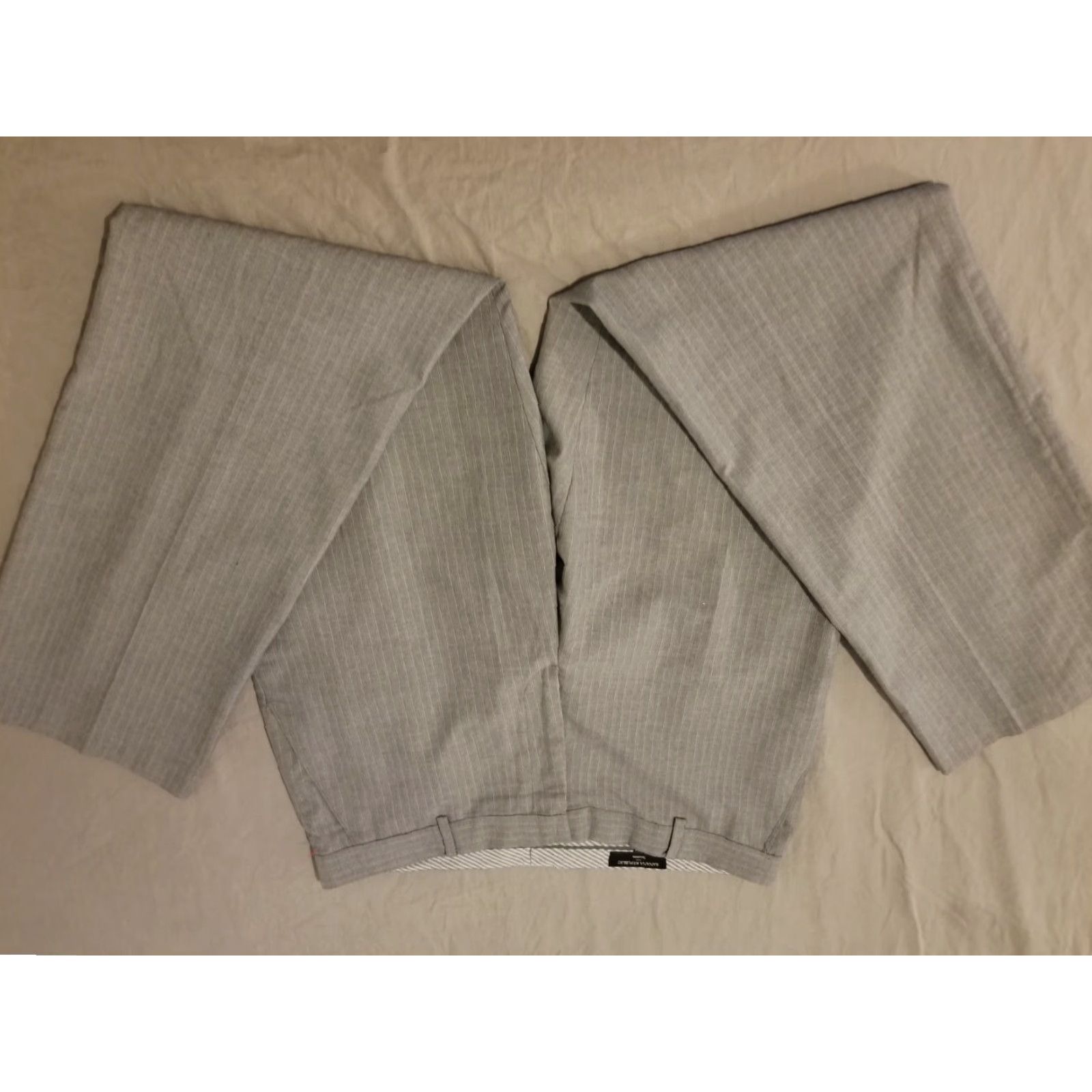 Banana Republic Banana Republic Dress Pants Mens 36x34 Gray Slack Chino Trouser Dress Pants Mens Grey Banana Republic Size US 36 / EU 52 - 3 Thumbnail