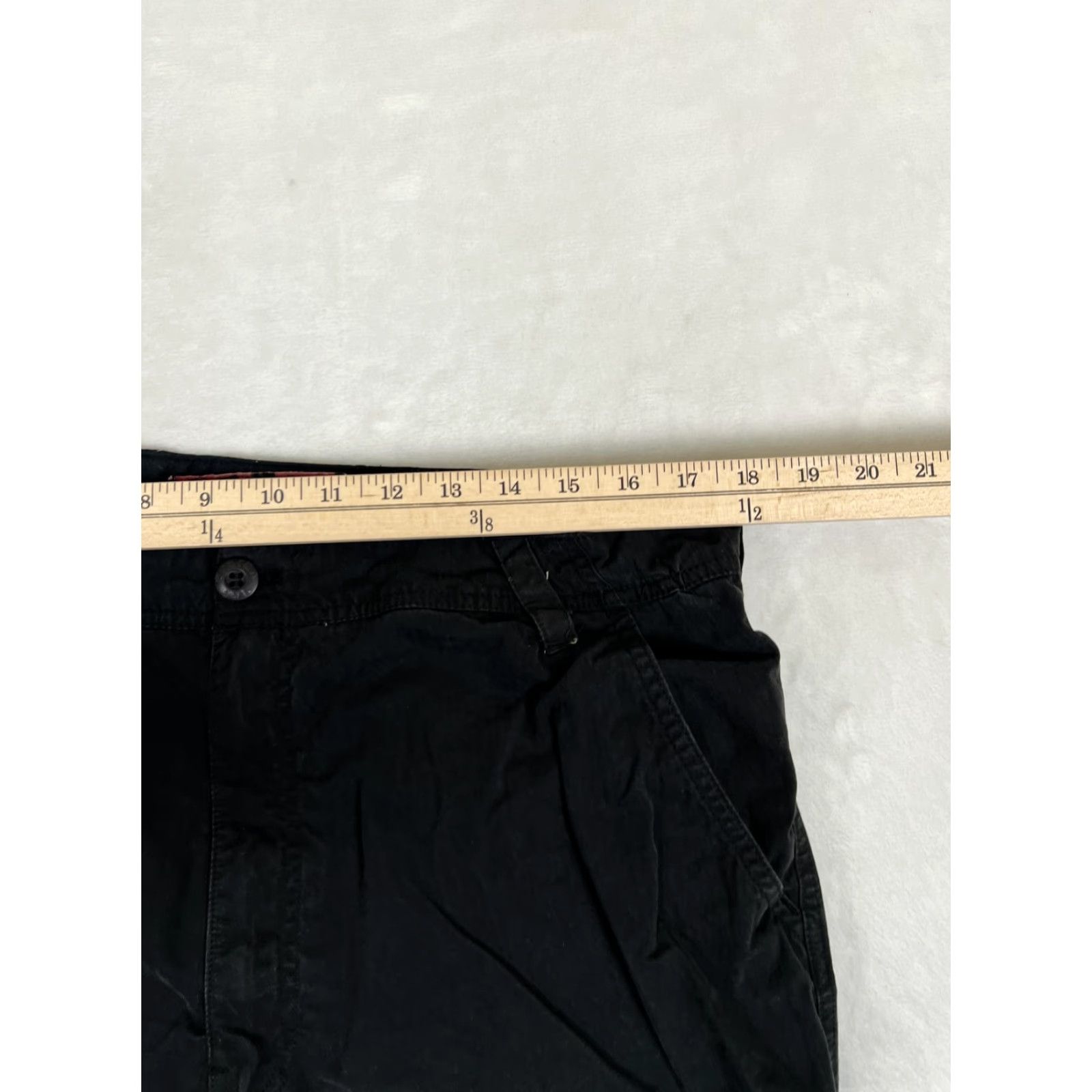 Gotcha VINTAGE Gotcha Cargo Shorts Mens 34 Black Cotton Canvas Utility Surf Y2K Size US 34 / EU 50 - 5 Thumbnail