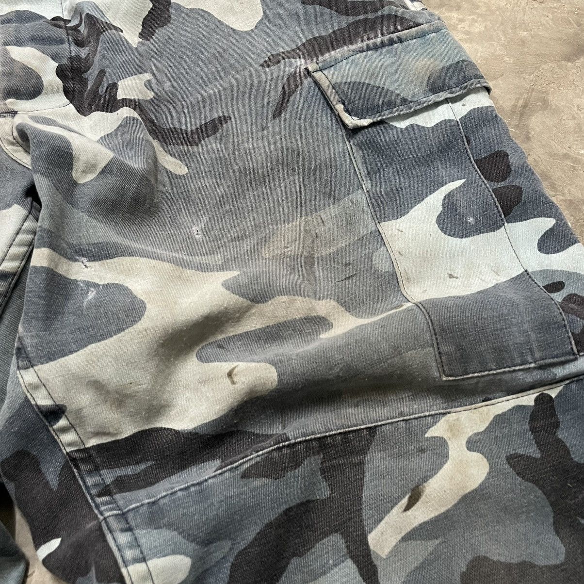 Vintage 🔴 Vintage Propper Blue Camo Cargo Pant 🔴 Size US 40 / EU 56 - 7 Thumbnail
