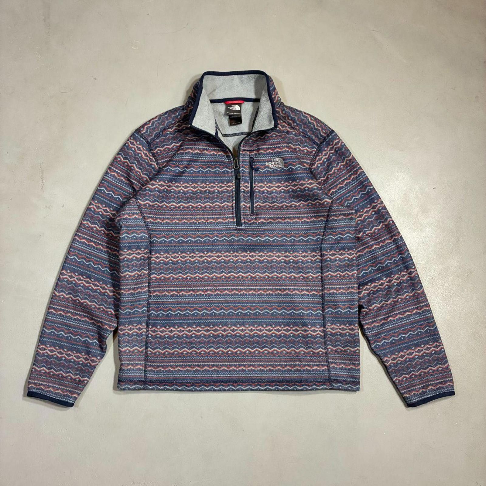 The North Face The North Face Men's Fair Isle Gordon Lyons 1/4 Zip Sweater Size US XL / EU 56 / 4 - 1 Thumbnail