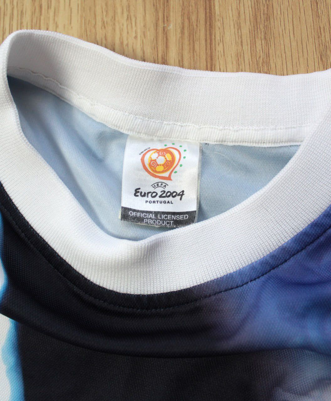 UEFA 🔥 UEFA Euro 2004 Portugal Greece Final Football Soccer Shirt Size US L / EU 52-54 / 3 - 3 Thumbnail