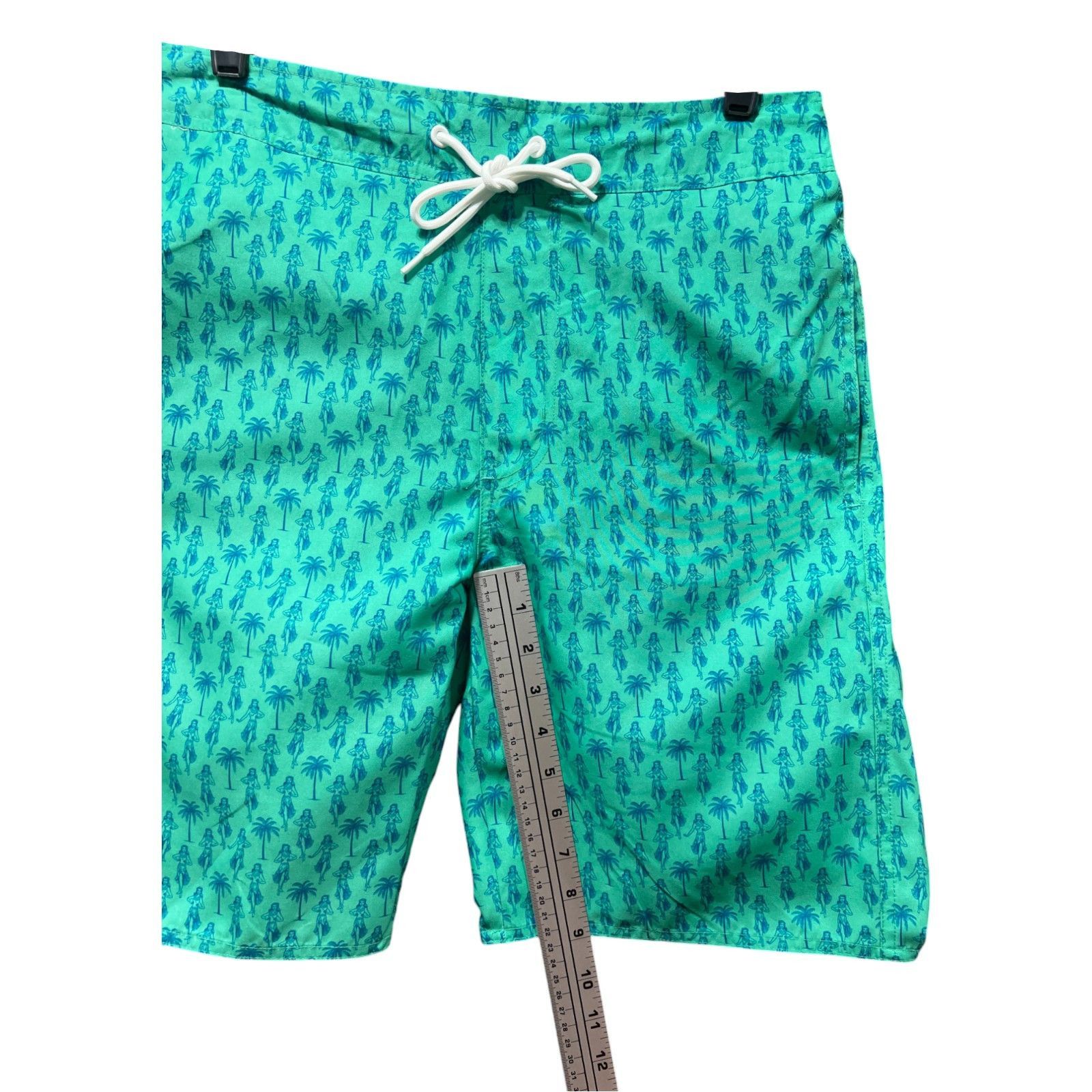 Other St. John's Bay - Men's Board Shorts - 9" Inseam - Green Hula Size ONE SIZE - 9 Thumbnail