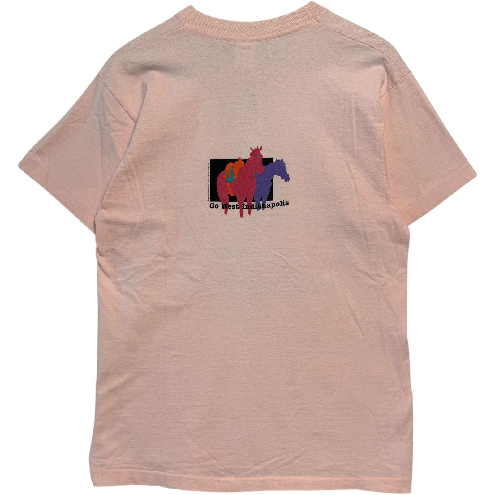 Fruit Of The Loom Vintage Eiteljorg Museum Indiana Wild West Souvenir Tee L Size US L / EU 52-54 / 3 - 5 Thumbnail