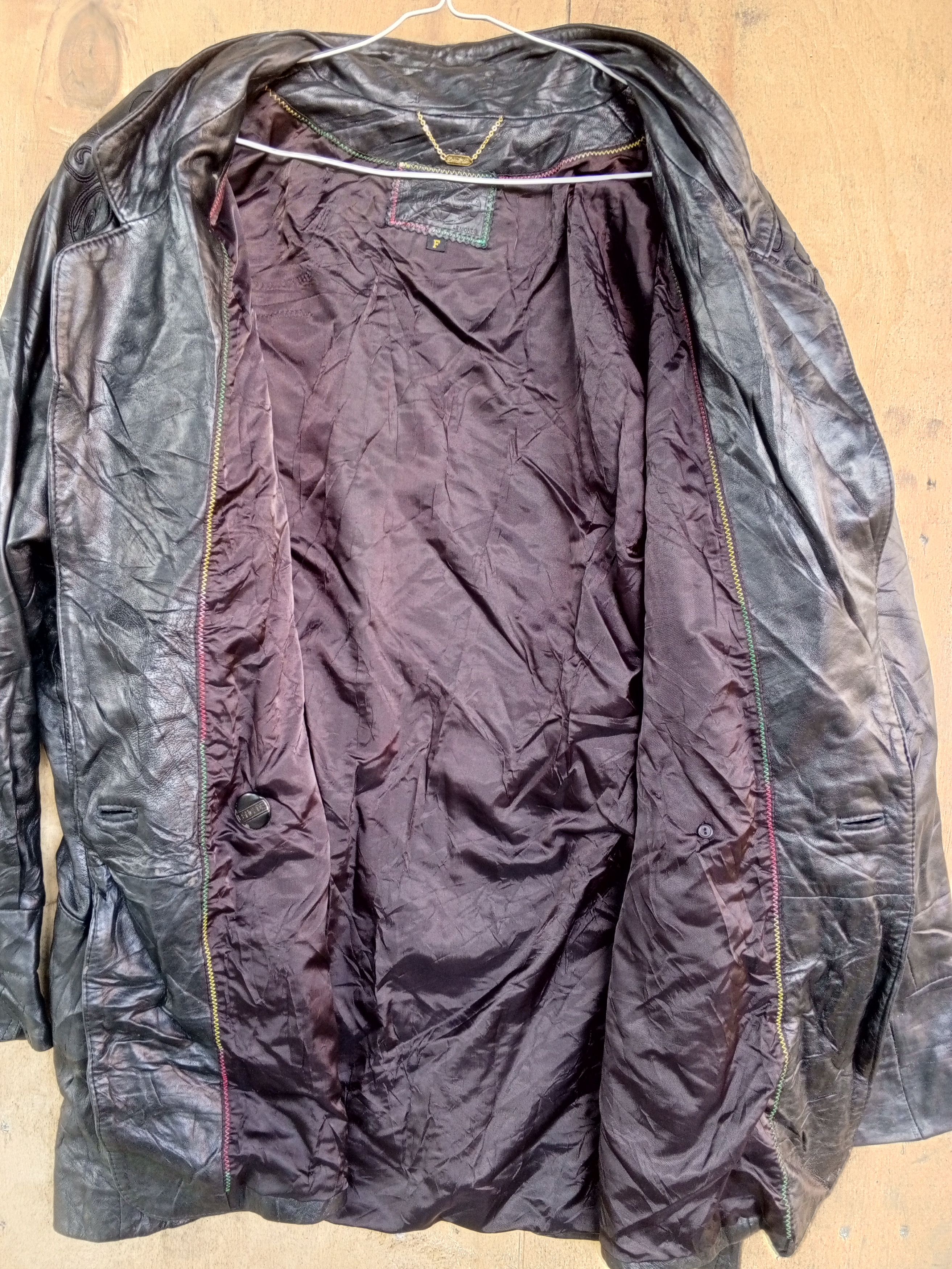 Japanese Brand LEATHER JACKET LEMONDE Size XL / US 12-14 / IT 48-50 - 6 Thumbnail