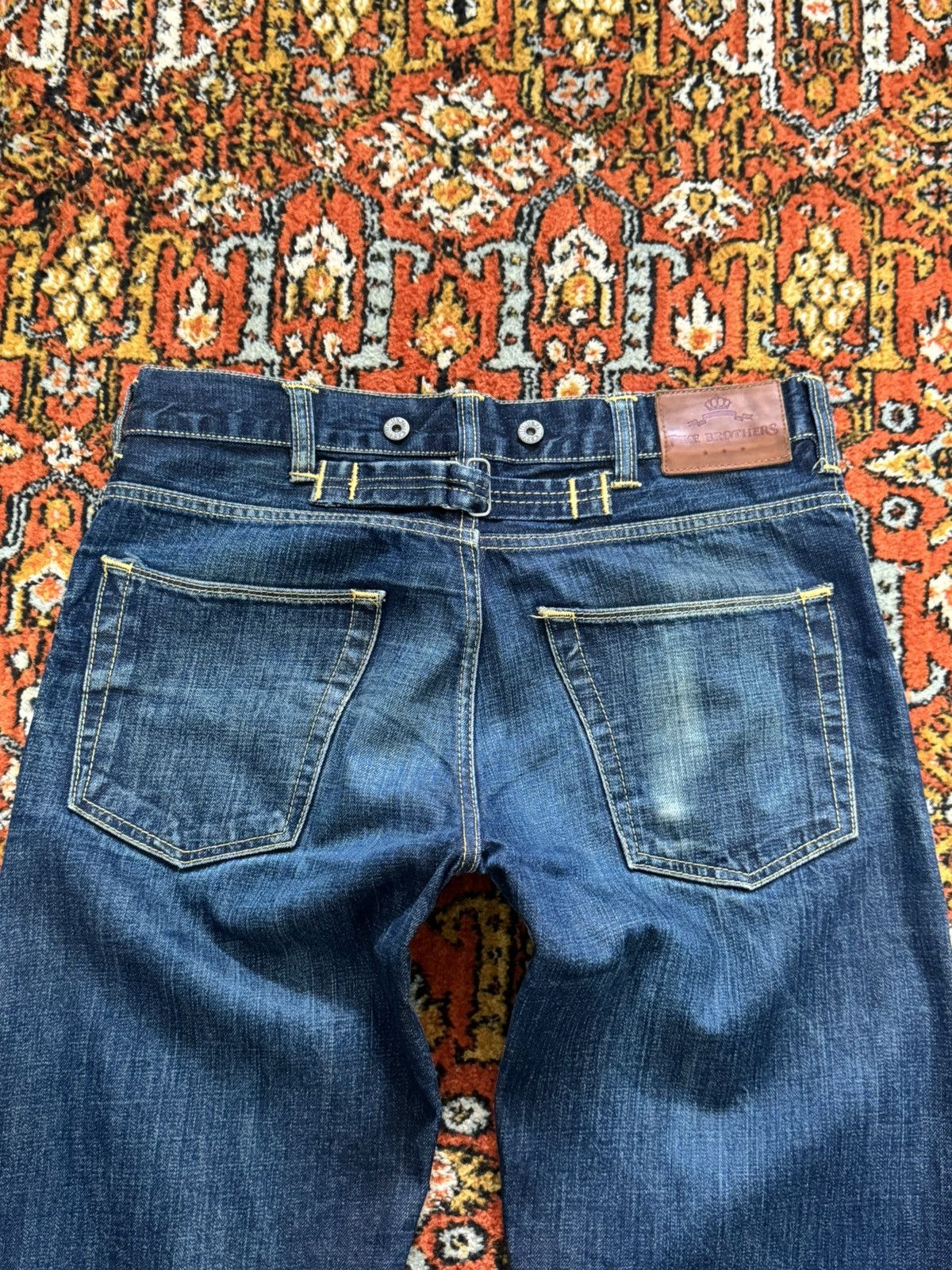 Pike Brothers Vintage Pike Brothers Selvedge Japanese Roamer Back Cinch Size US 34 / EU 50 - 3 Thumbnail