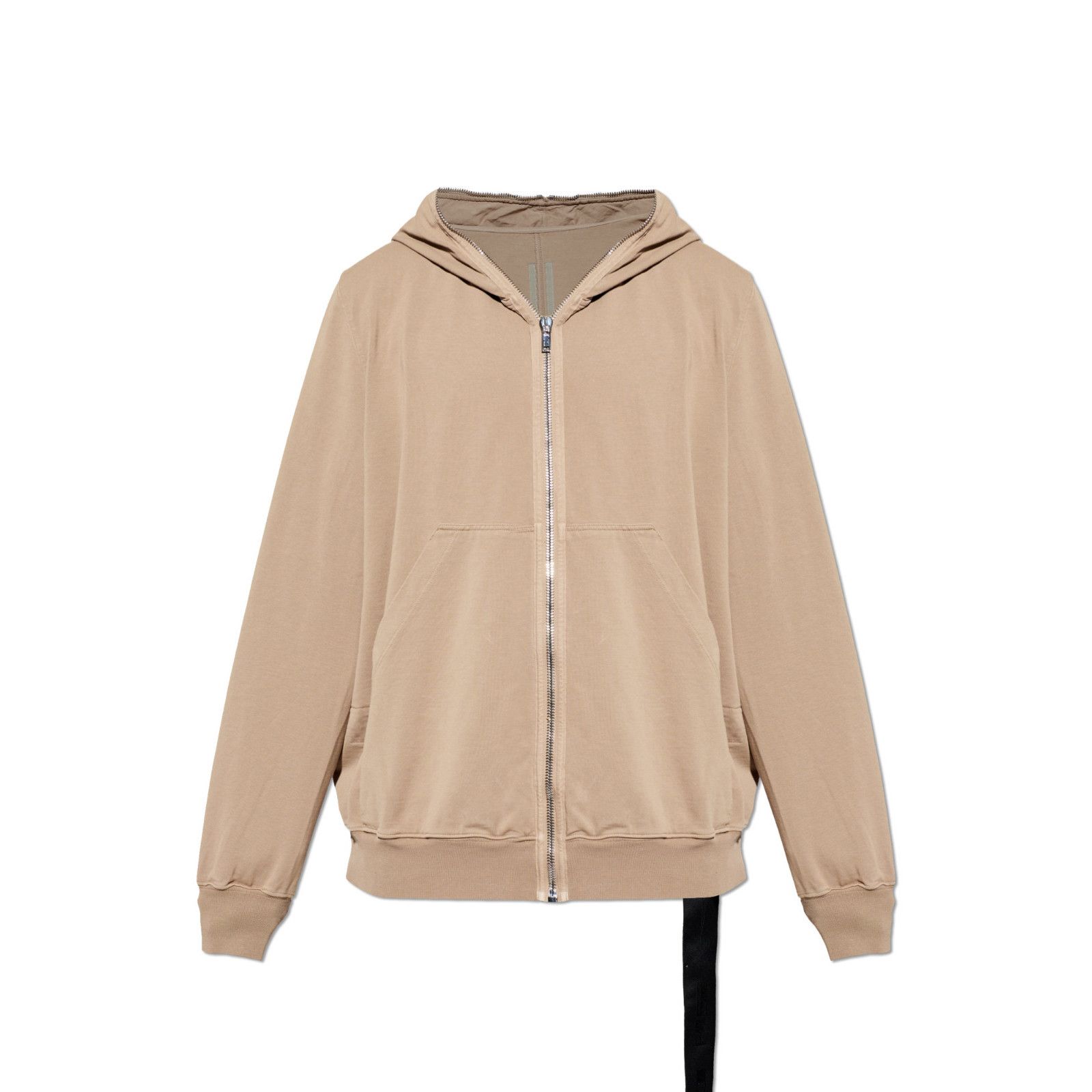Rick Owens Rick Owens S/S 22 Fogachine Zip Hoodie beige | Grailed