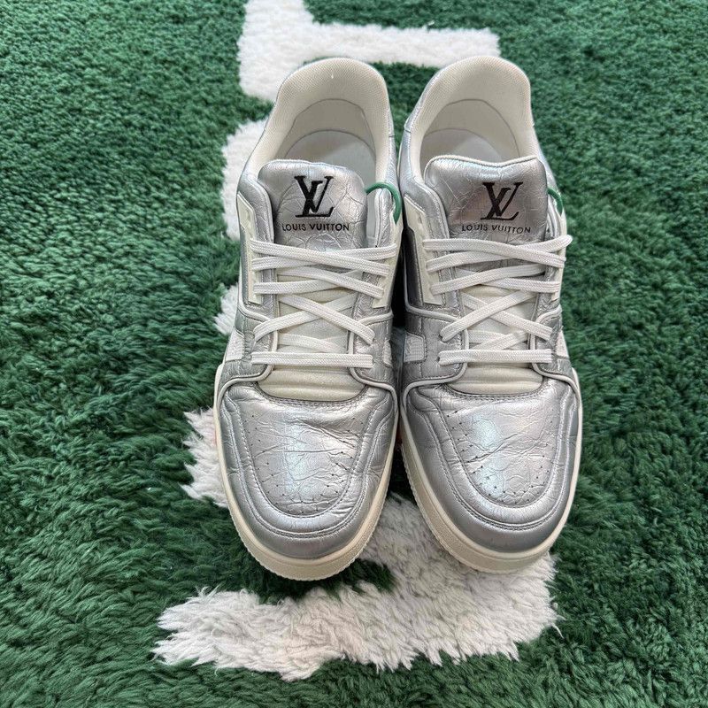 Louis Vuitton Louis Vuitton Metallic Trainers Low-Top Sneakers - Size US 10 / EU 43 - 2 Thumbnail