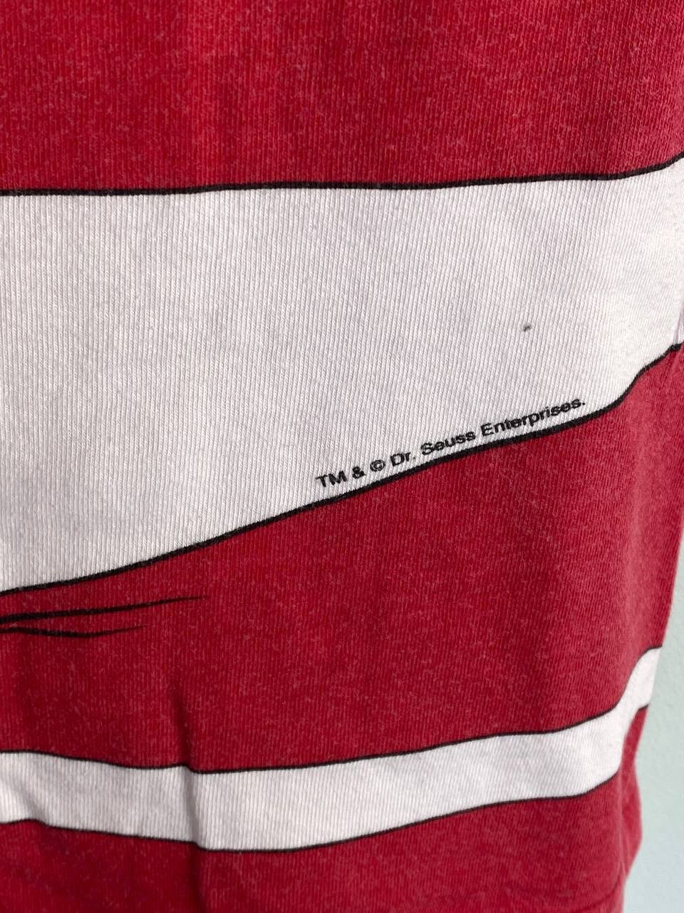 Disney × Vintage Vintage 90s Dr. Seuss Cat In The Hat Cartoon T-Shirt Size US XL / EU 56 / 4 - 8 Thumbnail