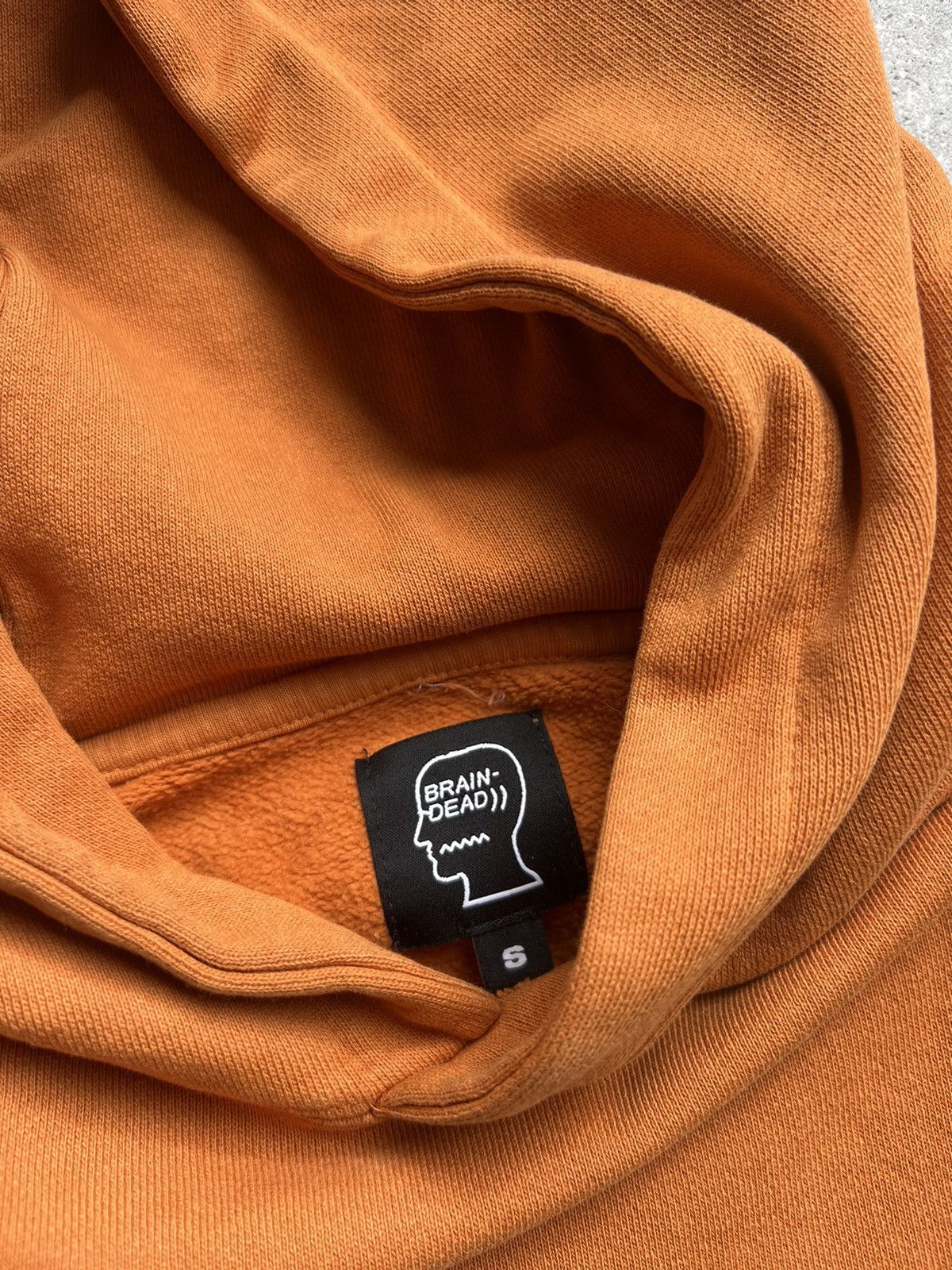 Brain Dead Brain Dead Orange Hoodie Oversized Size US S / EU 44-46 / 1 - 4 Thumbnail