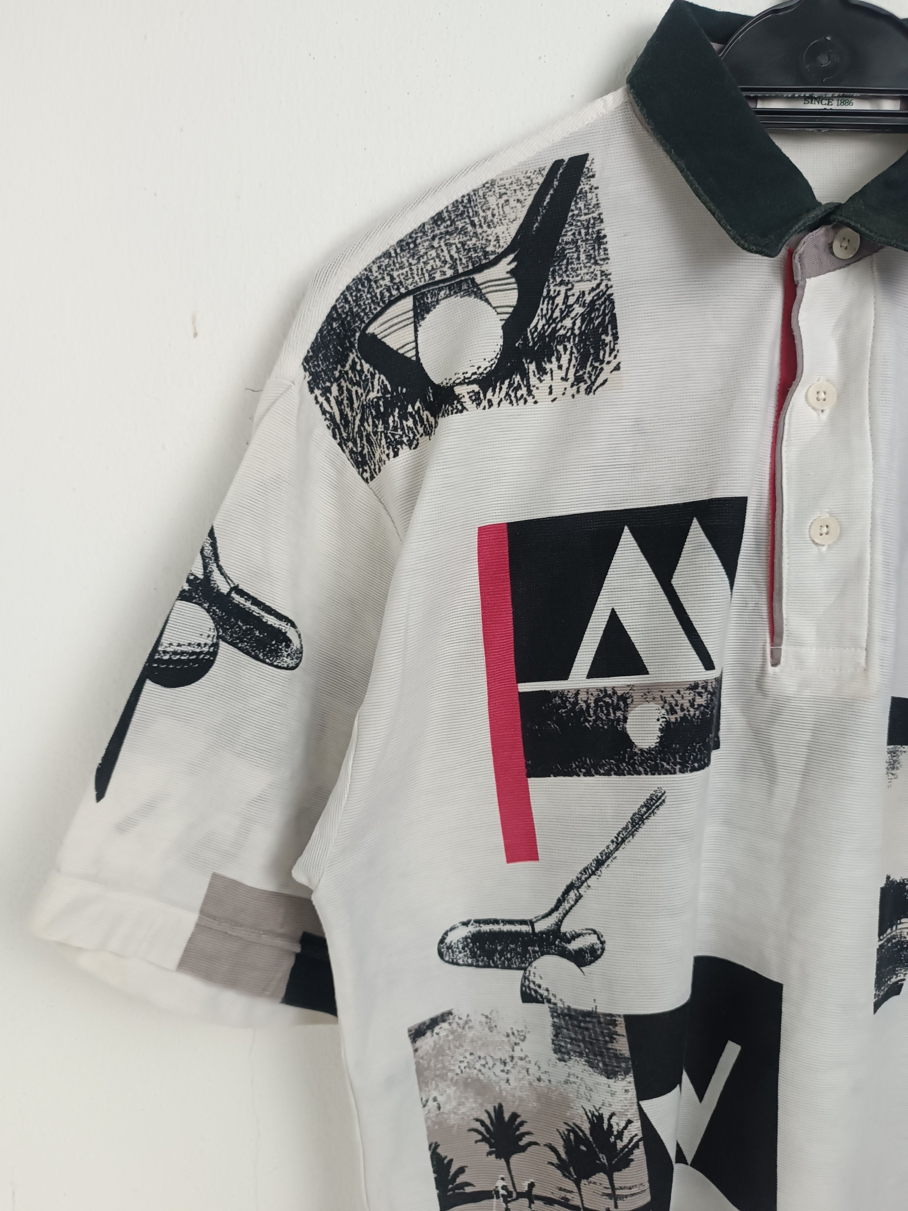 Grand Slam VINTAGE 90'S GRAND SLAM MUNSINGWEAR GRAPHIC POLO VERY RARE Size US M / EU 48-50 / 2 - 12 Thumbnail