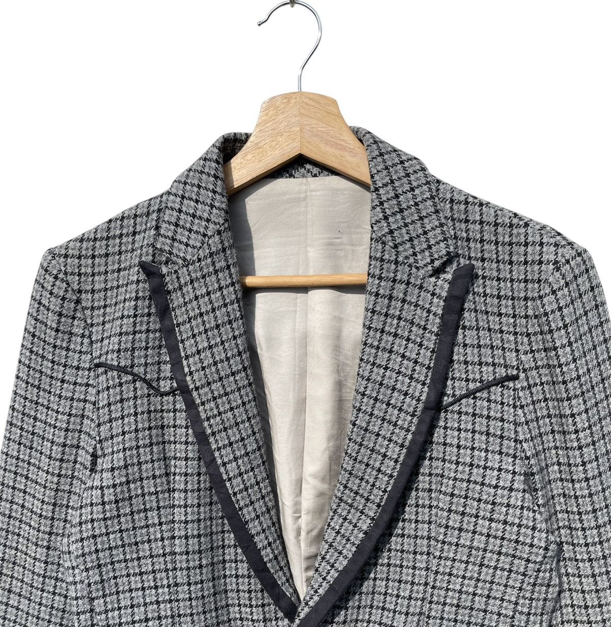 Japanese Brand RARE🔥 RICO Blazer Jacket Wool Size S / US 4 / IT 40 - 4 Thumbnail