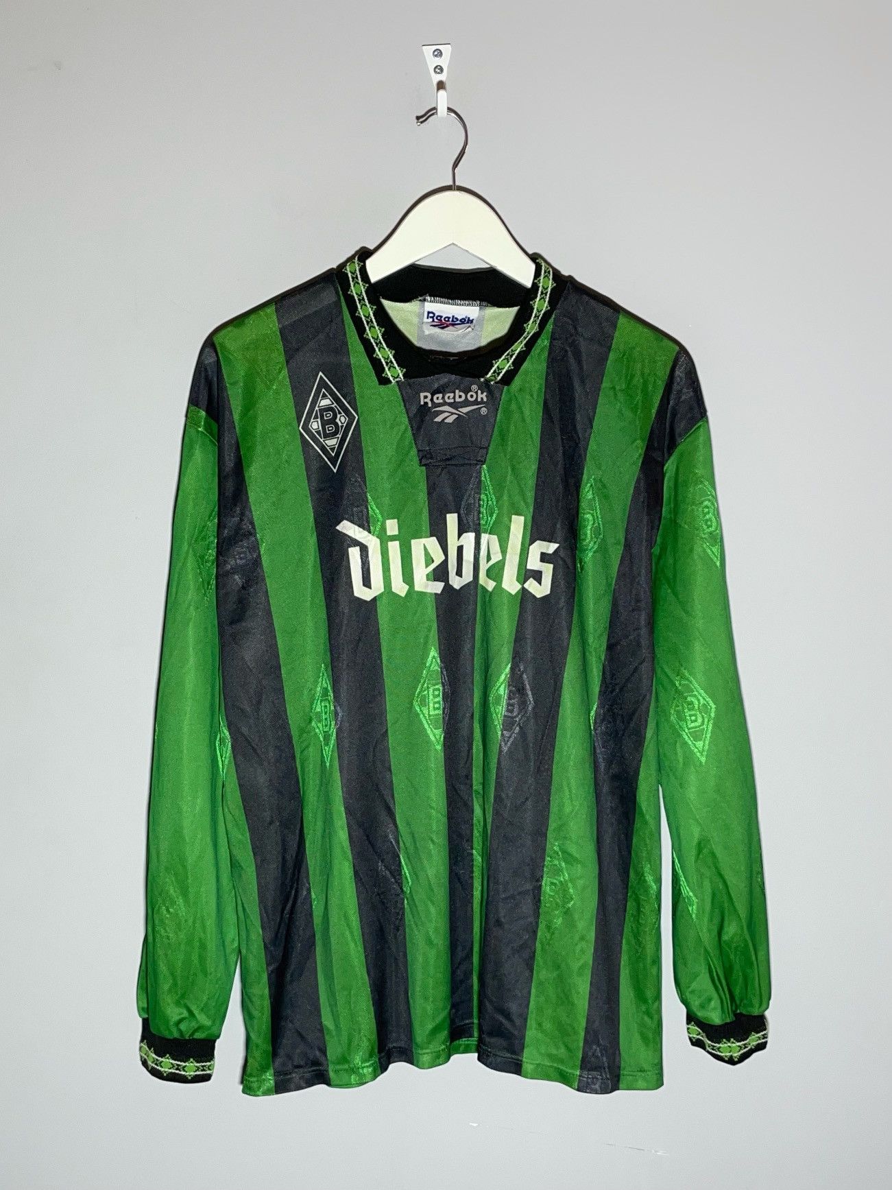 Reebok × Vintage Borussia Monchengladbach Reebok 1995/97 Away Vintage Jersey Size US XL / EU 56 / 4 - 2 Thumbnail