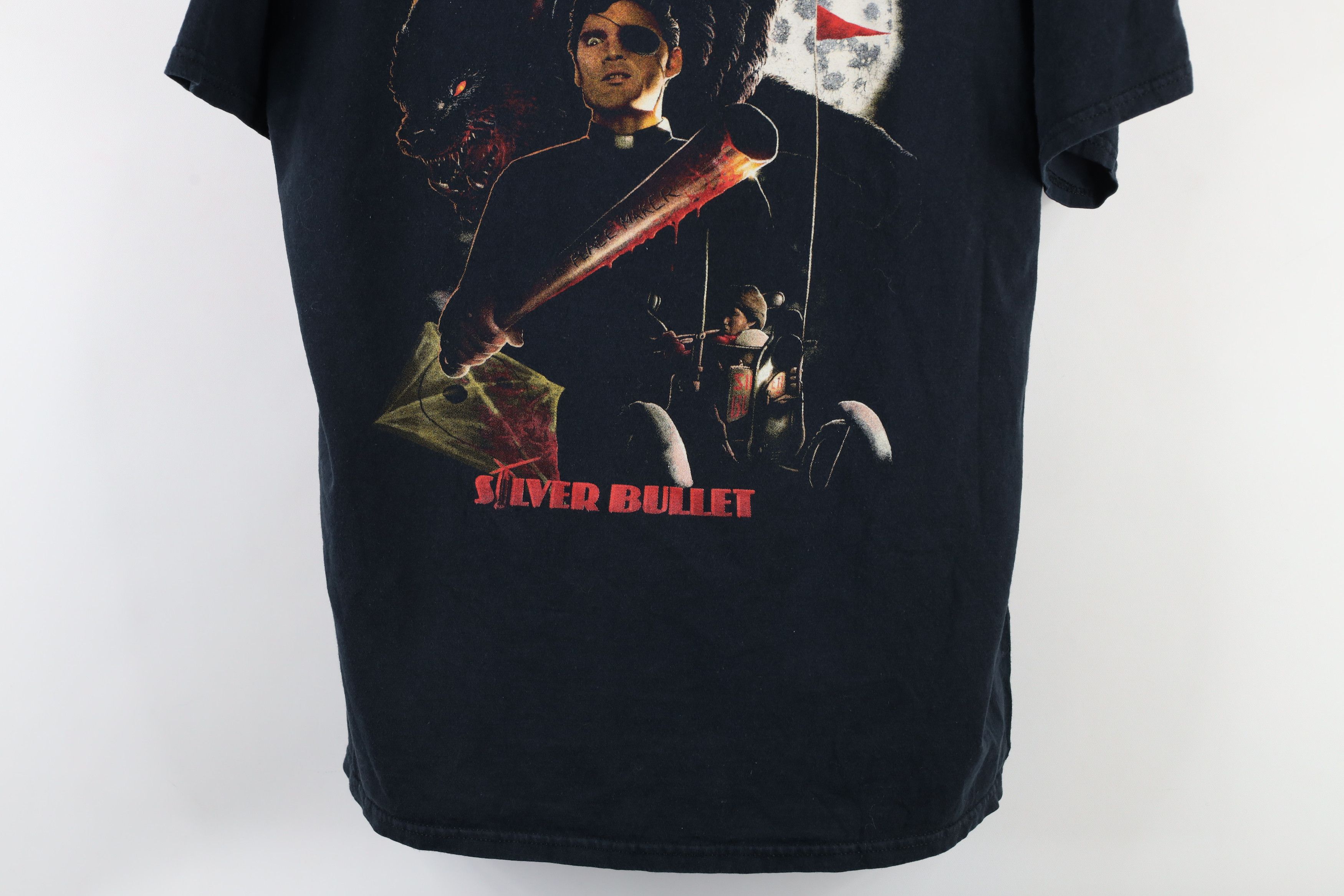 Vintage Vintage Out Silver Bullet Horror Movie Short Sleeve T-Shirt Size US L / EU 52-54 / 3 - 3 Thumbnail