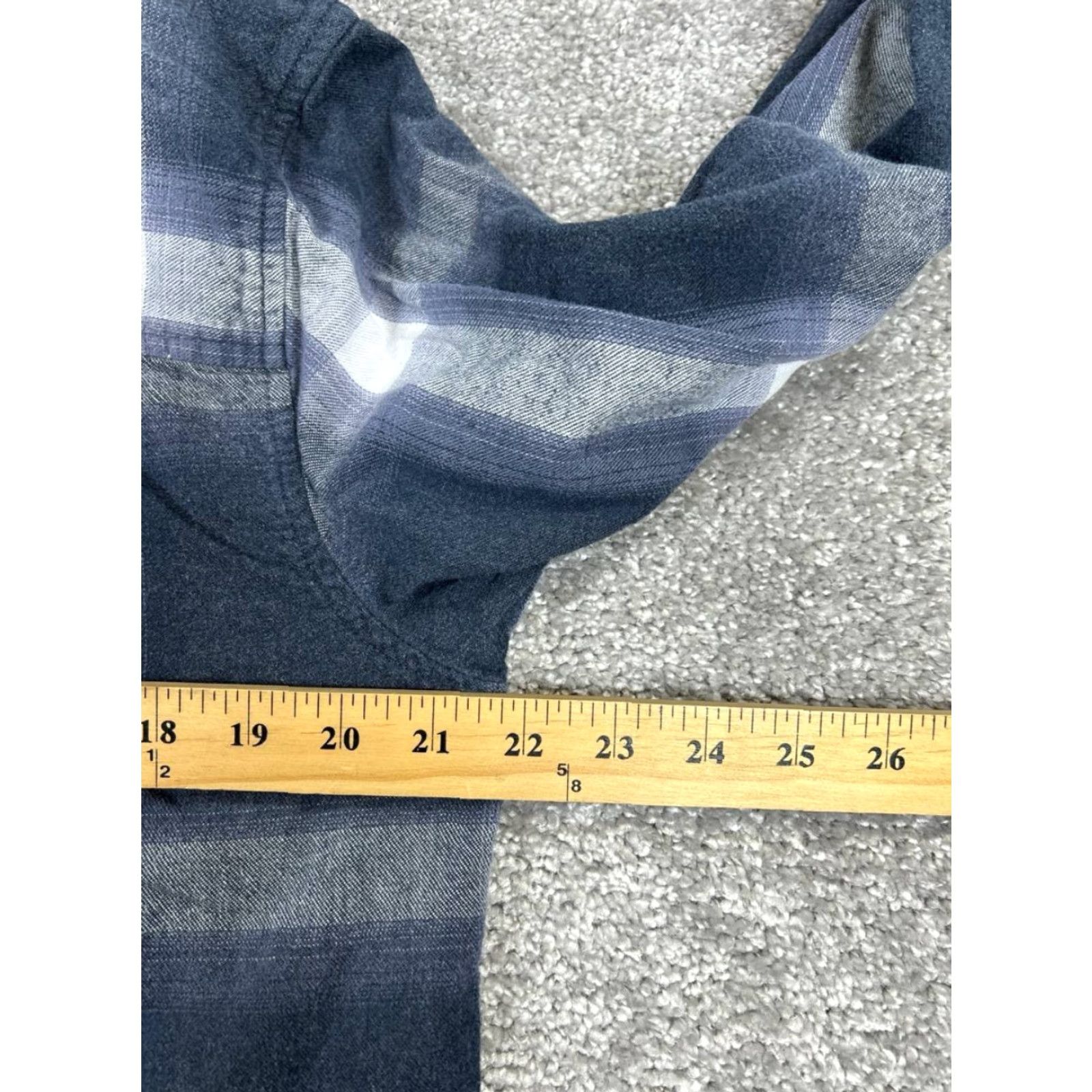 Vintage REI Shirt Mens Medium Blue White Cotton Button Up Size US M / EU 48-50 / 2 - 5 Thumbnail