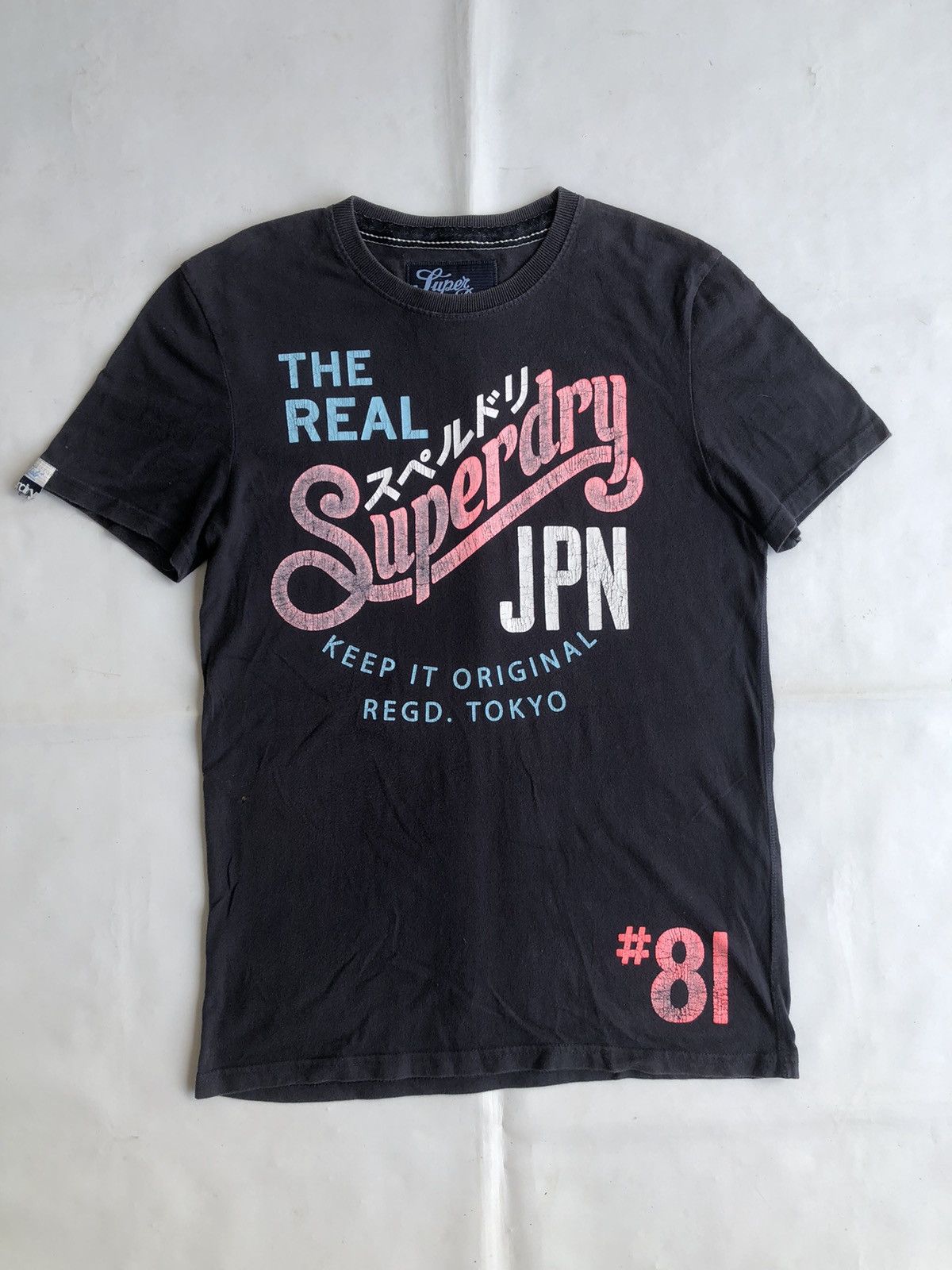 Beauty Beast × If Six Was Nine × Superdry Japanses Poem Superdry Tshirt Rock Punk Style Size US M / EU 48-50 / 2 - 1 Thumbnail